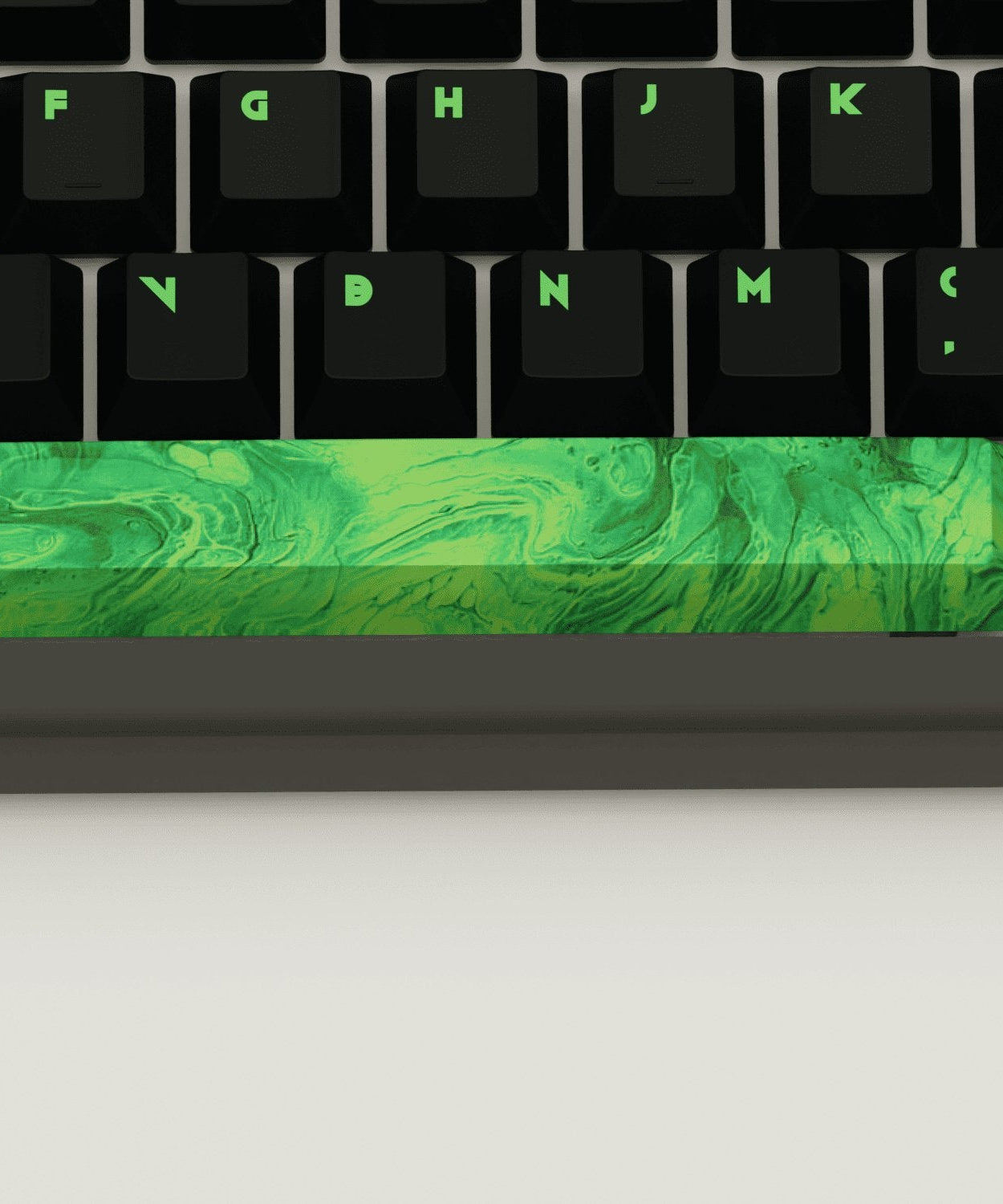 Toxic Design Keycaps and Mechanical Keyboard