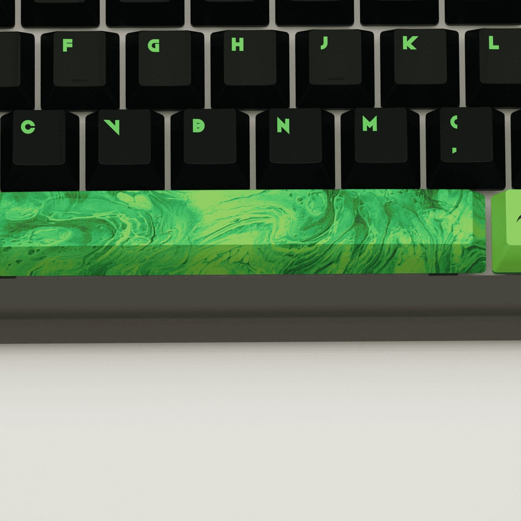 Toxic Design Keycaps and Mechanical Keyboard