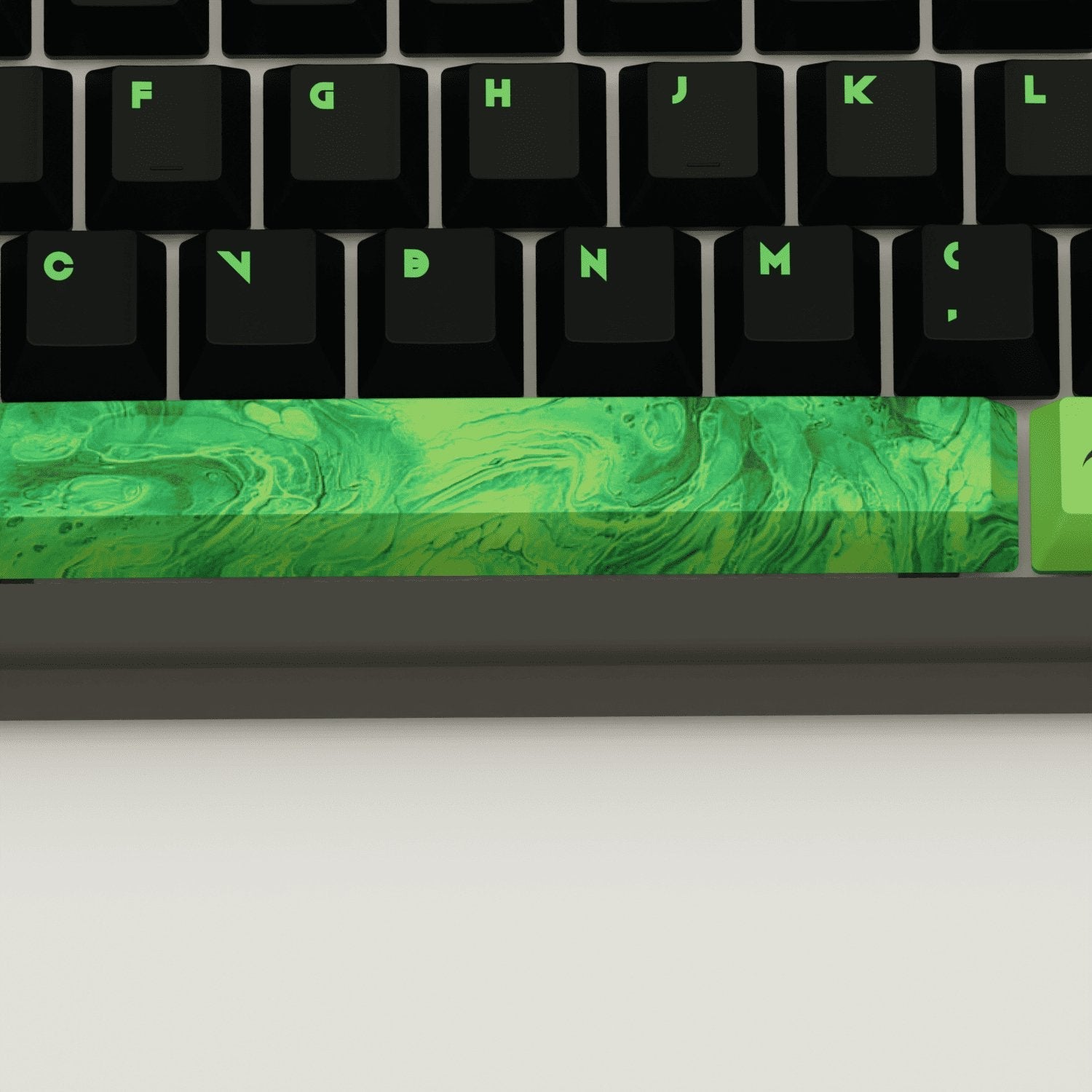 Toxic Design Keycaps and Mechanical Keyboard