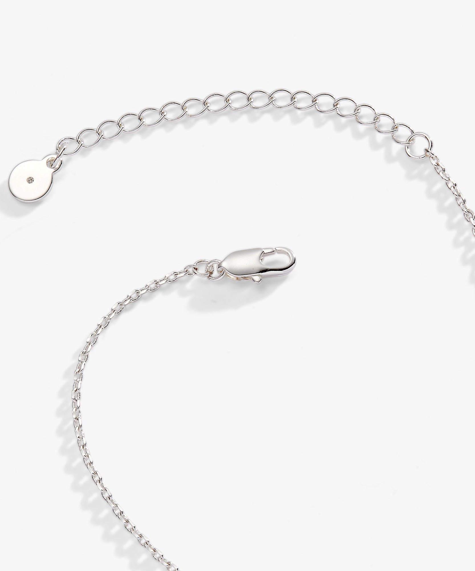 Crystal Heart Slider Necklace