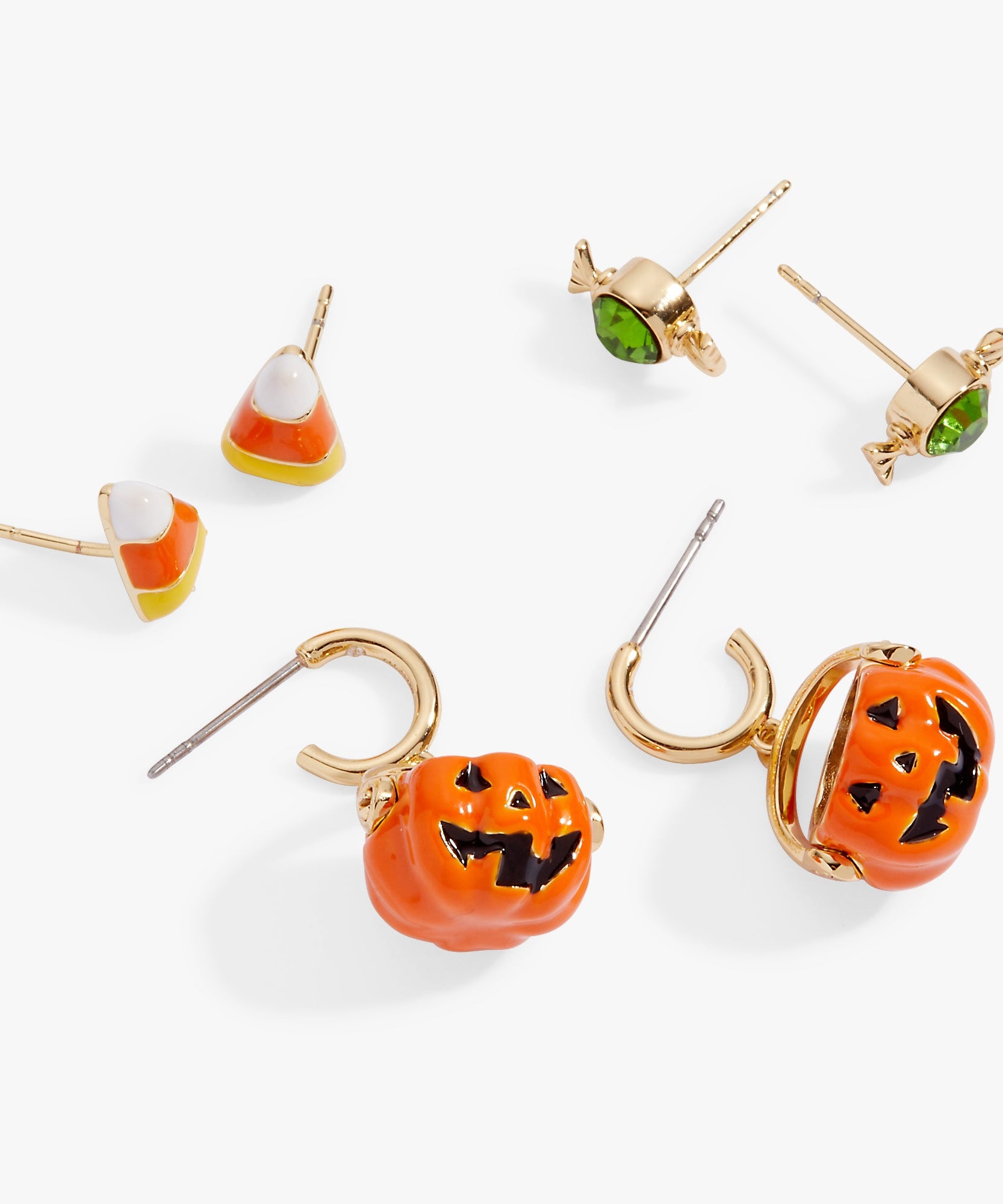 'Trick or Treat' Earring Set of 3