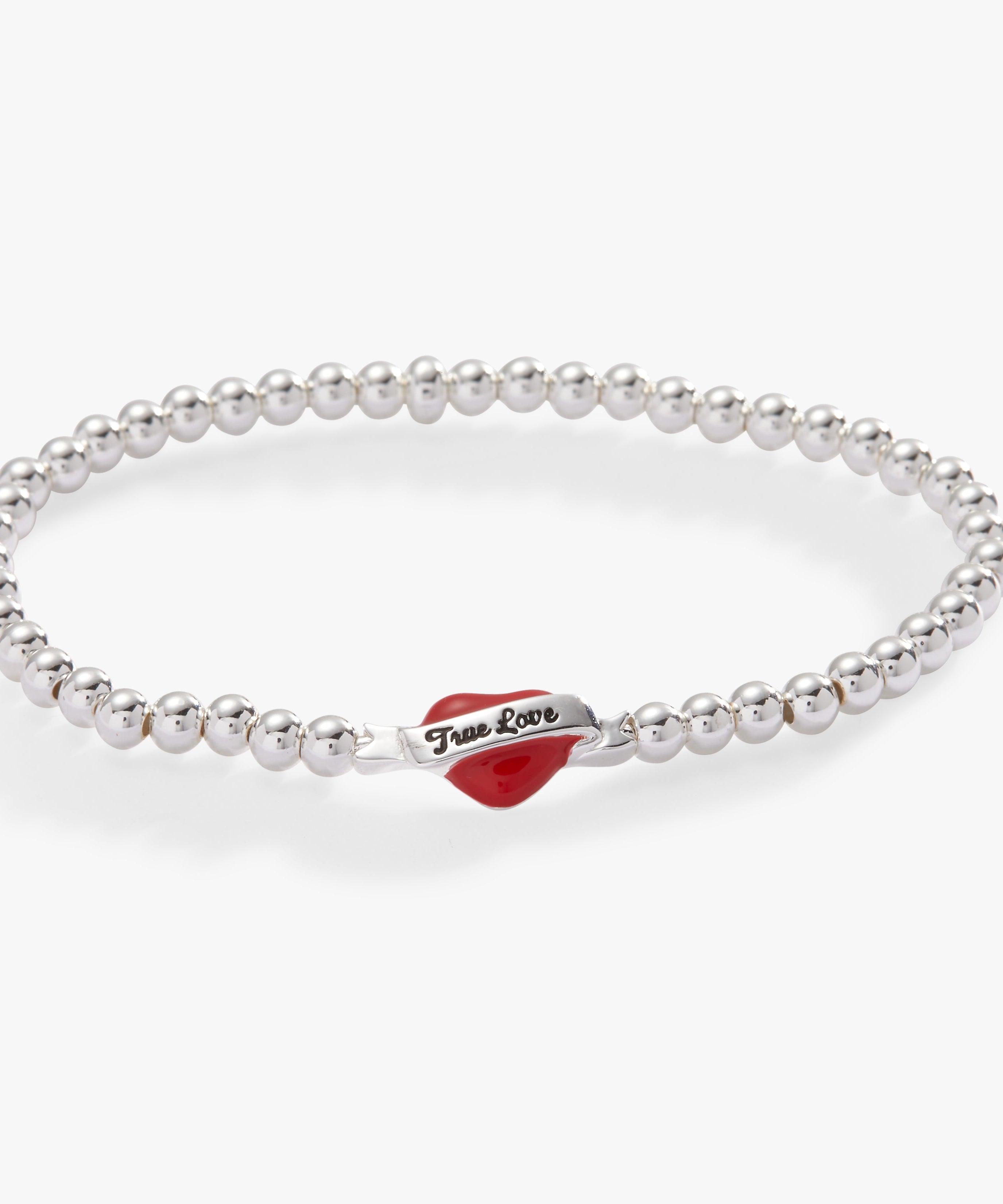 True Love Heart Stretch Bracelet