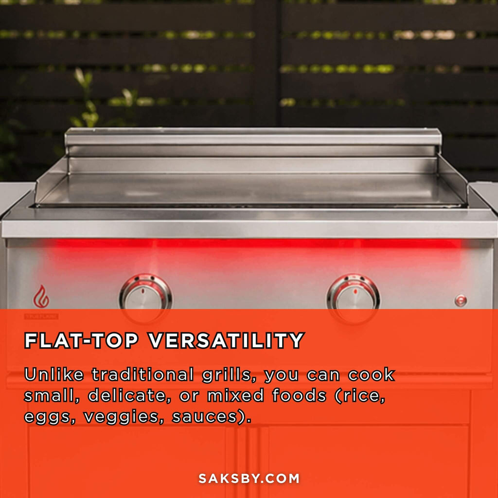 TrueFlame 30" Freestanding Gas Griddle Grill With Cart [TFG30] (SAK89234)