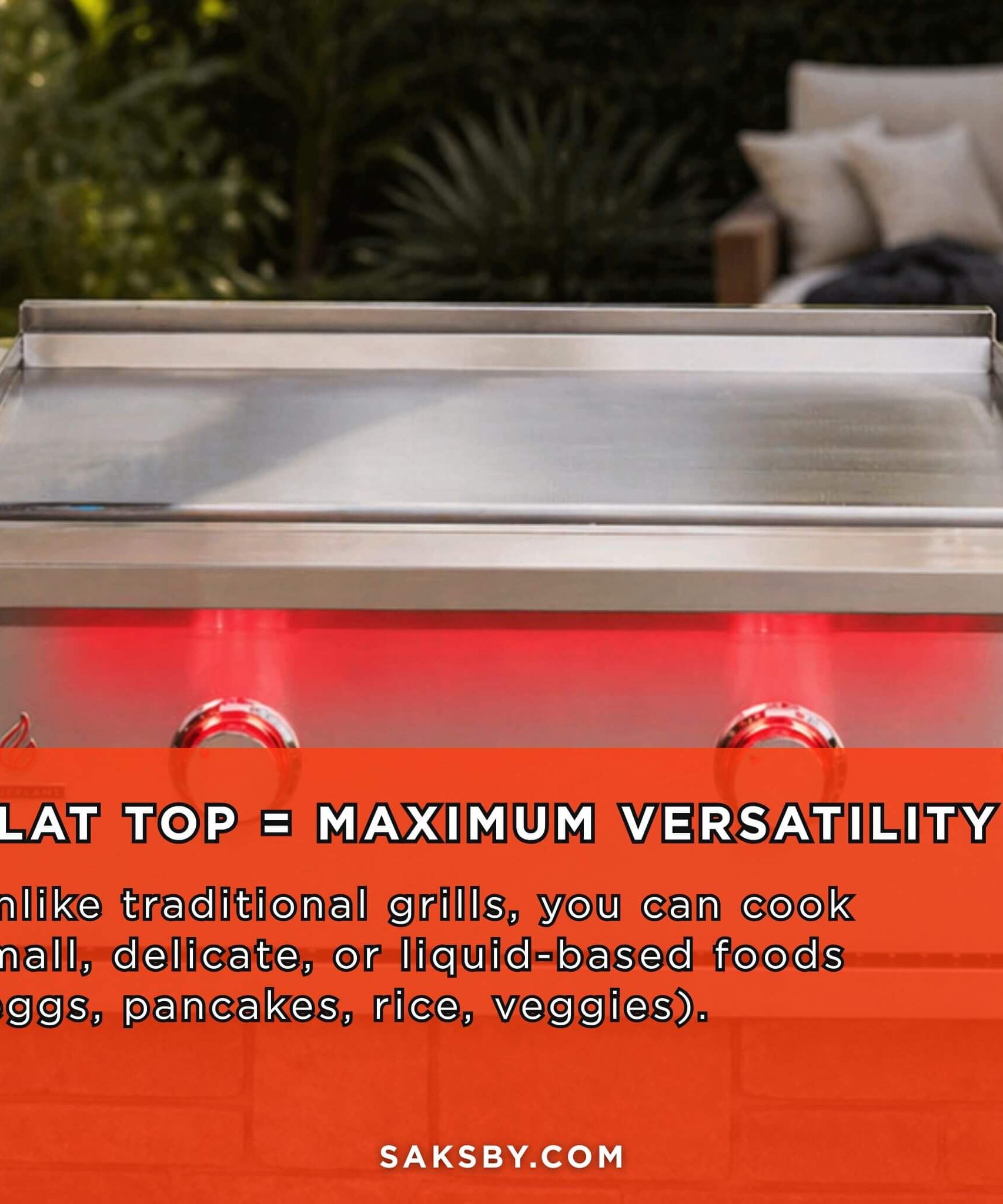 TrueFlame 30" Premium Built-In Stainless Gas Griddle Grill [TFG30] (SAK85362)