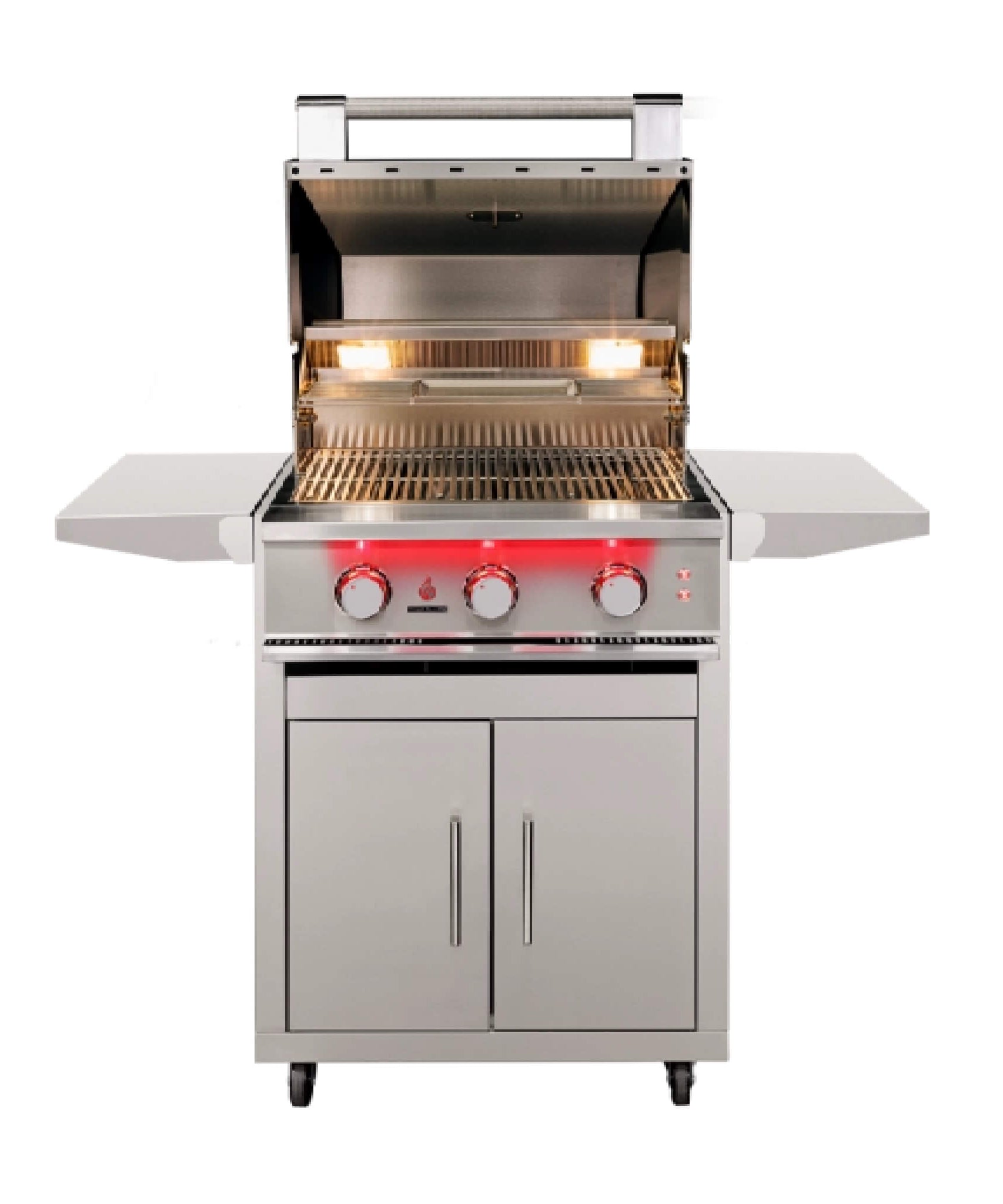TrueFlame Built-In Stainless Steel Freestanding Gas Grills With Deluxe Cart [TF25/32/40] (SAK76845)