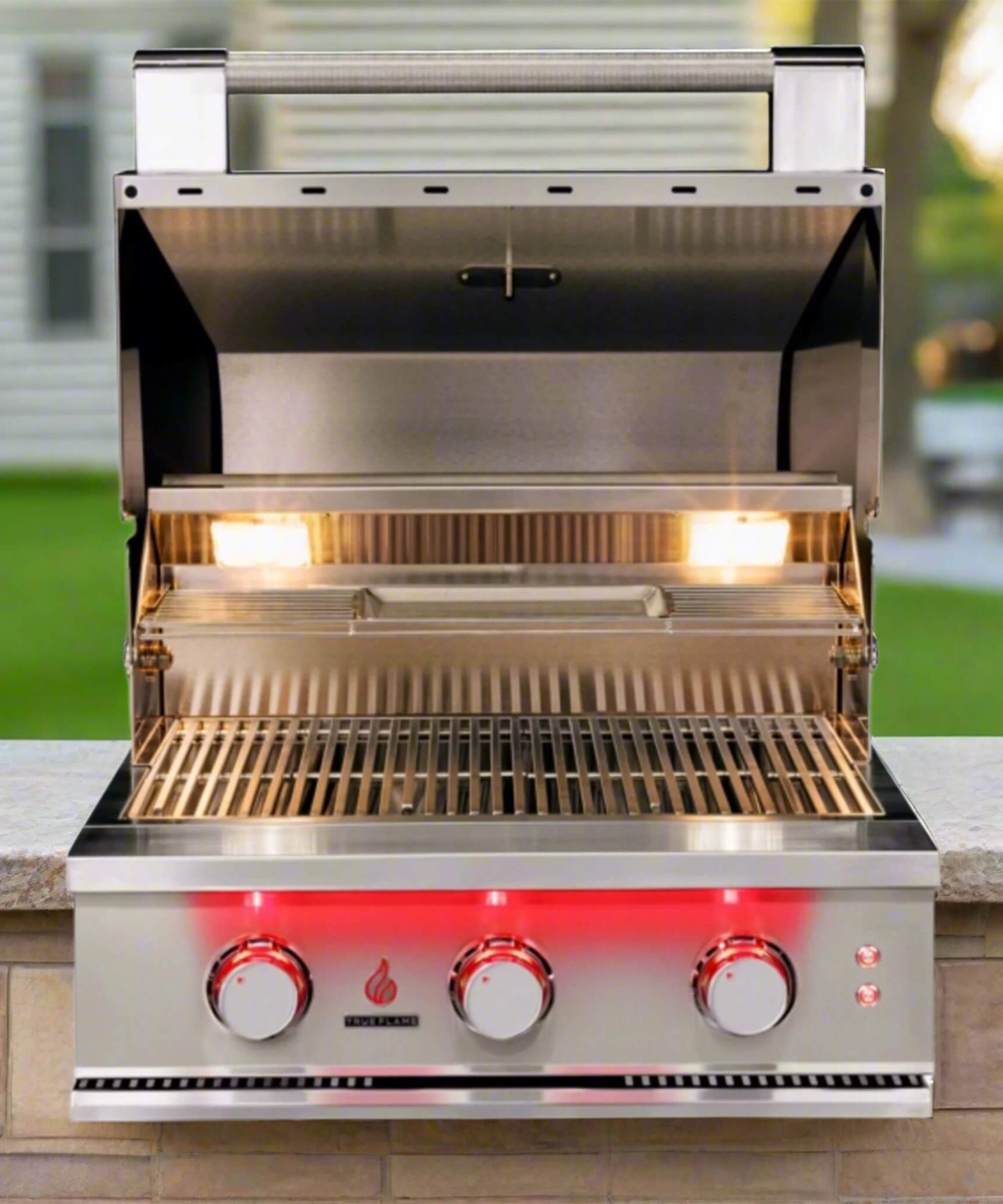 TrueFlame Luxury Built-In Gas Stainless Steel Grills [TF25/32/40] (SAK30587)