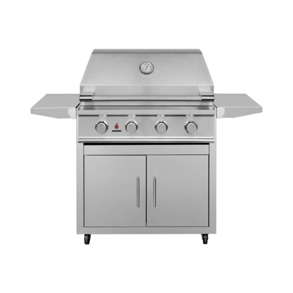 TrueFlame E-Series Stainless Steel Gas Freestanding Grill With Cart [TFE25/32] (SAK96473)