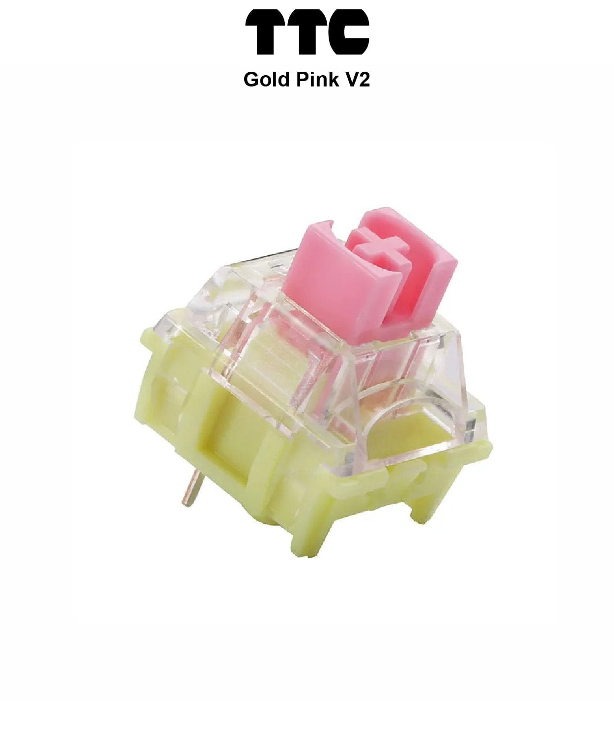 TTC Gold Pink V2 Switches