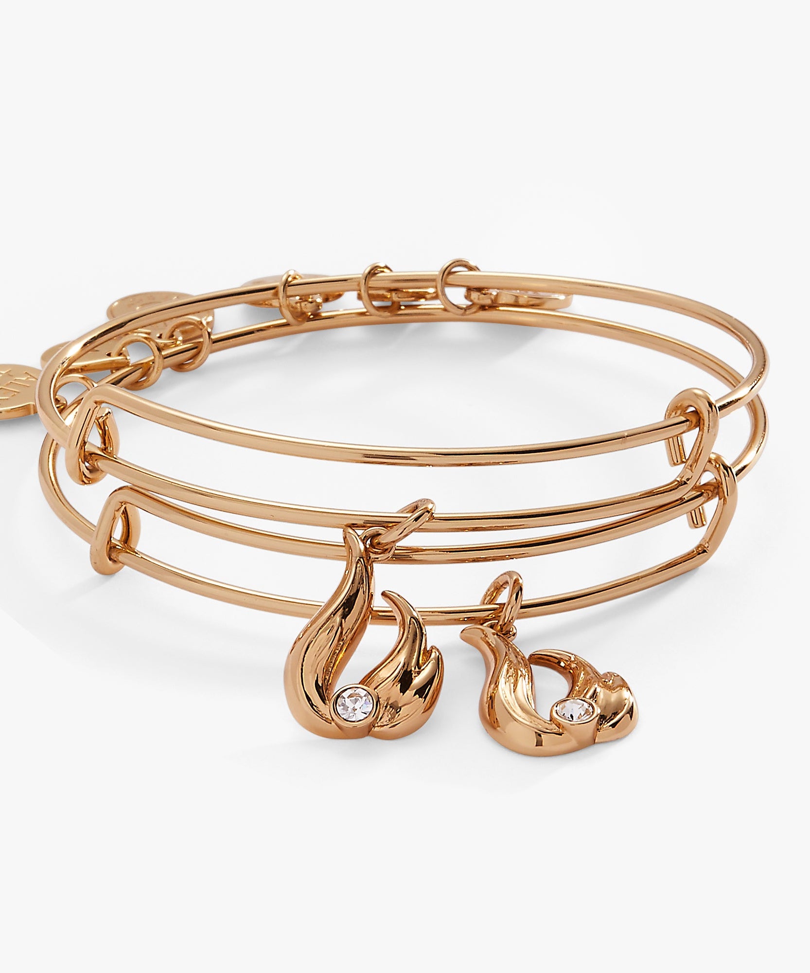 Twin Flame BFF Bangle Set of 2