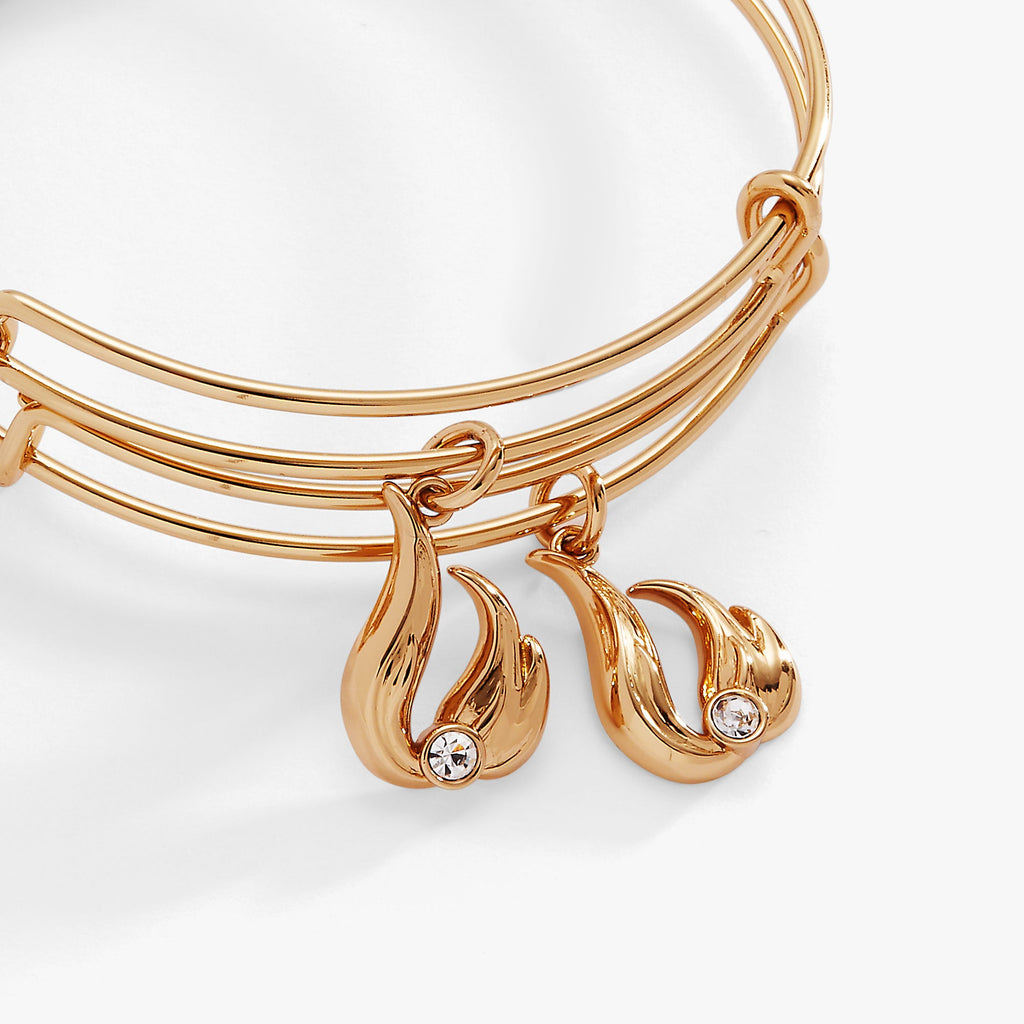 Twin Flame BFF Bangle Set of 2