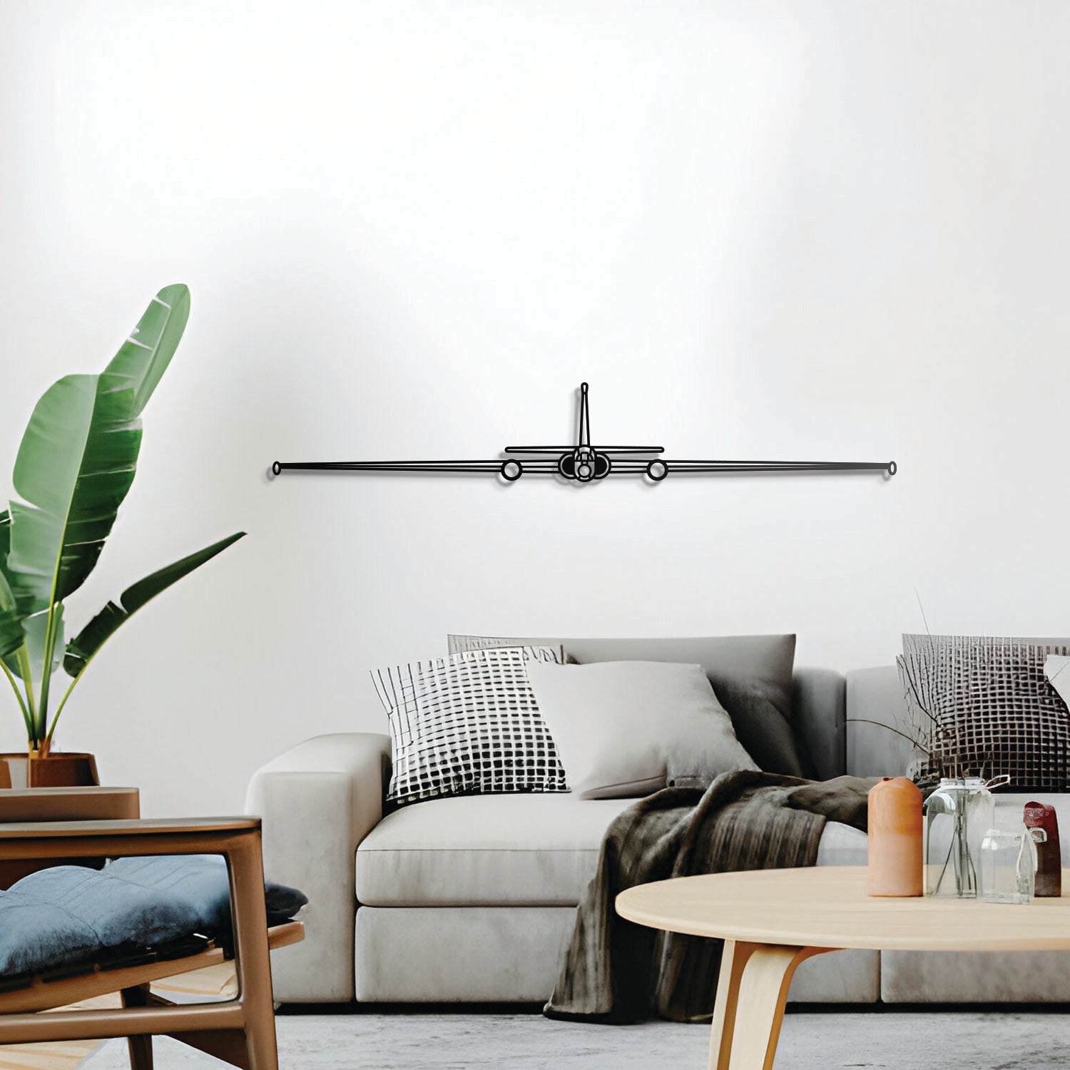 U-2 Dragon Lady Flugzeug-Wandbild aus Metall – NCP0499