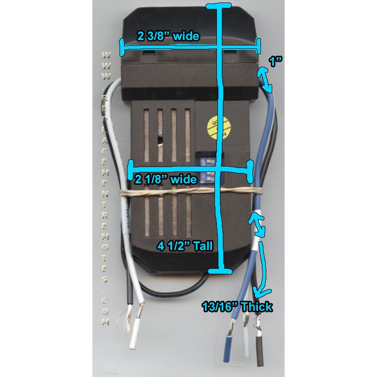 Anderic UC7067FCRX / FAN28R-T Thermostatic 3-Speed Ceiling Fan Receiver for Hampton Bay and Others