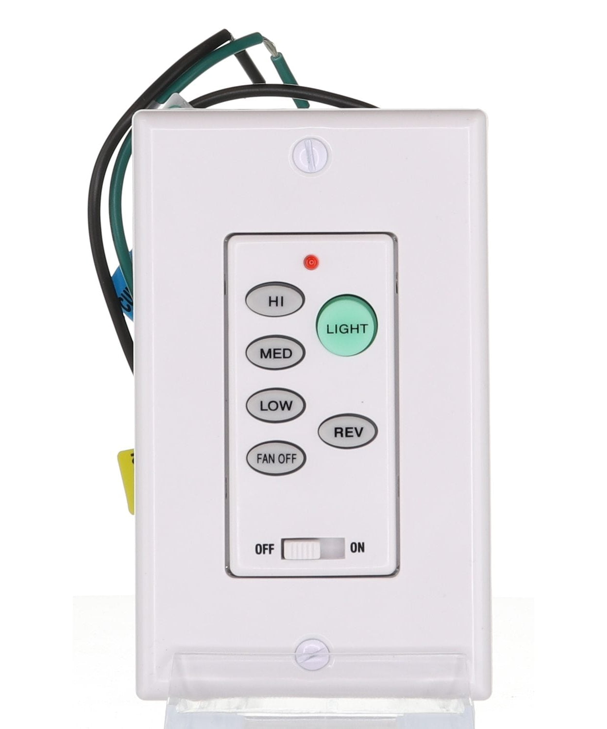 Anderic Wired Wall Switch Universal 3-Speed Ceiling Fan Remote Control Kit | UC9051T-WIRED/UC7067FMRX