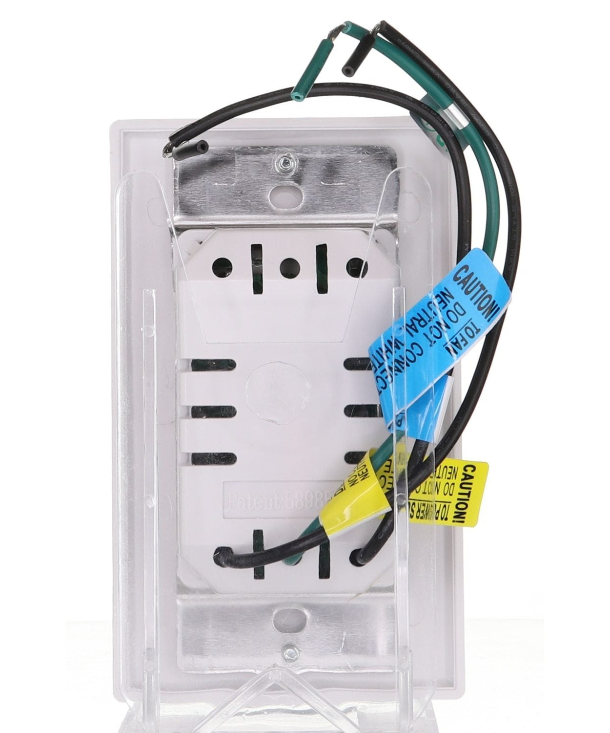 Anderic Wired Wall Switch Universal 3-Speed Ceiling Fan Remote Control Kit | UC9051T-WIRED/UC7067FMRX