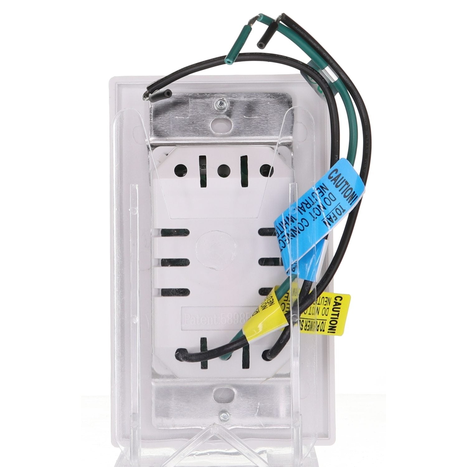 Anderic Wired Wall Switch Universal 3-Speed Ceiling Fan Remote Control Kit | UC9051T-WIRED/UC7067FMRX