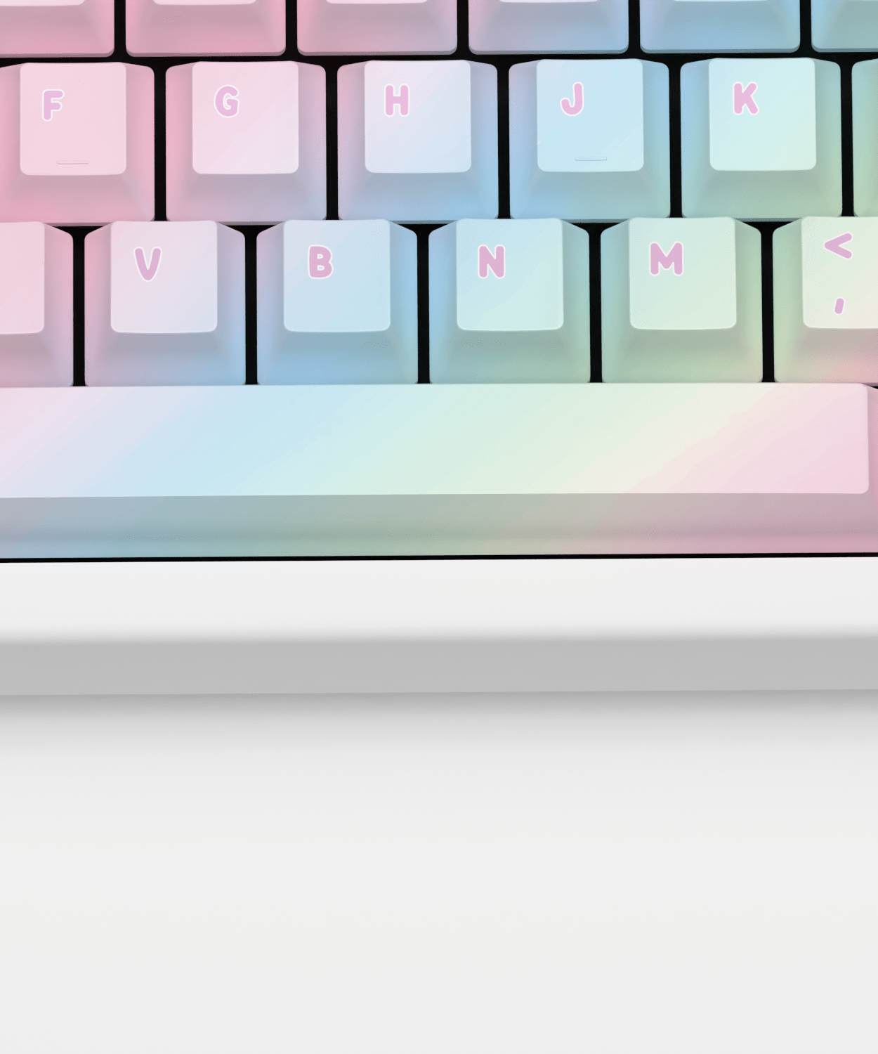 Unicorn Design Keycaps and Mechanical Keyboard