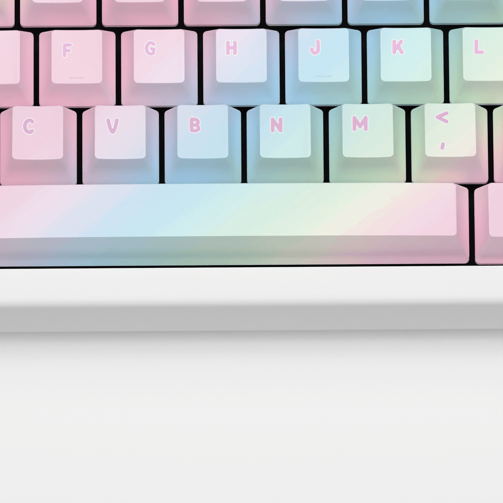 Unicorn Design Keycaps and Mechanical Keyboard