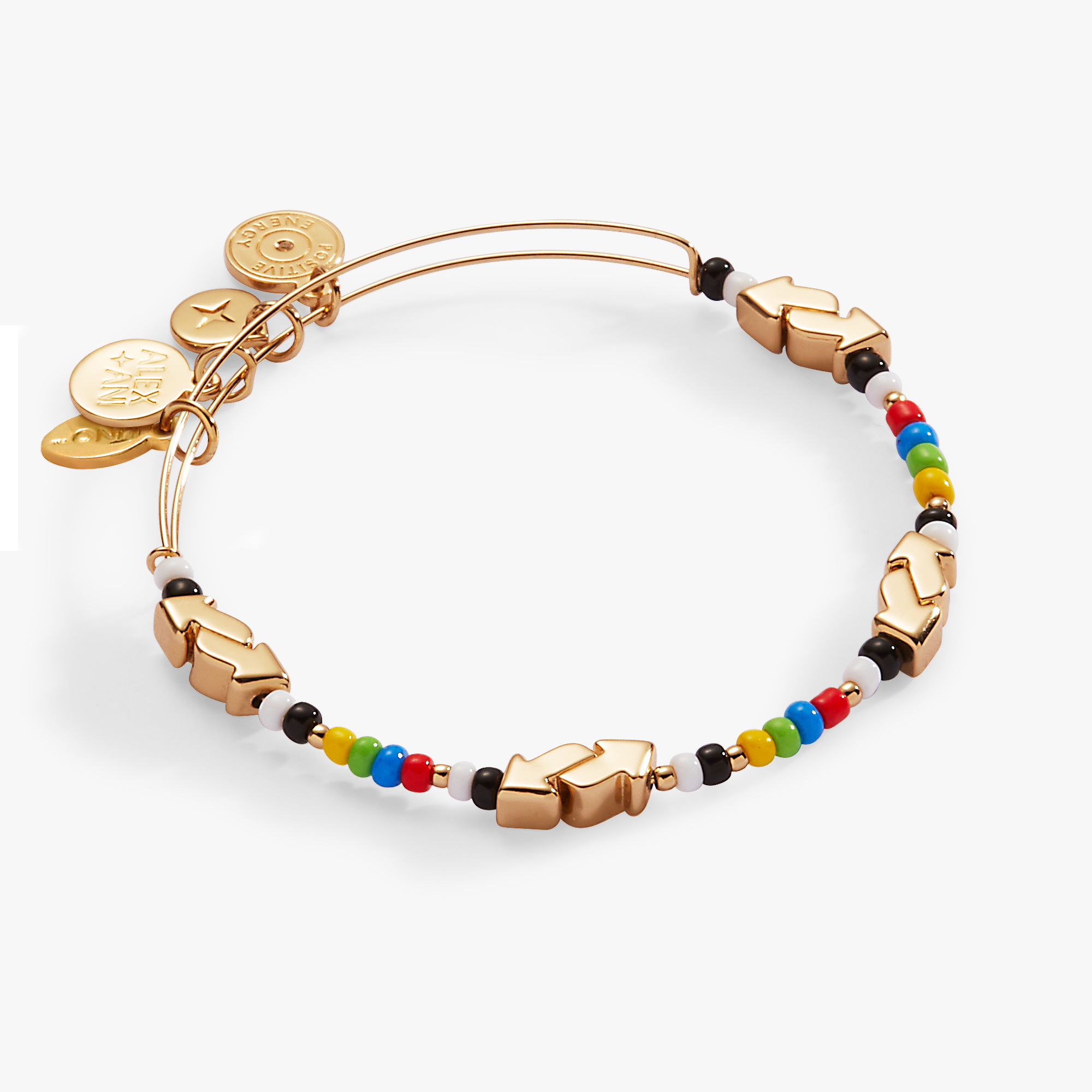 UNO™ Reverse Card Beaded Bangle