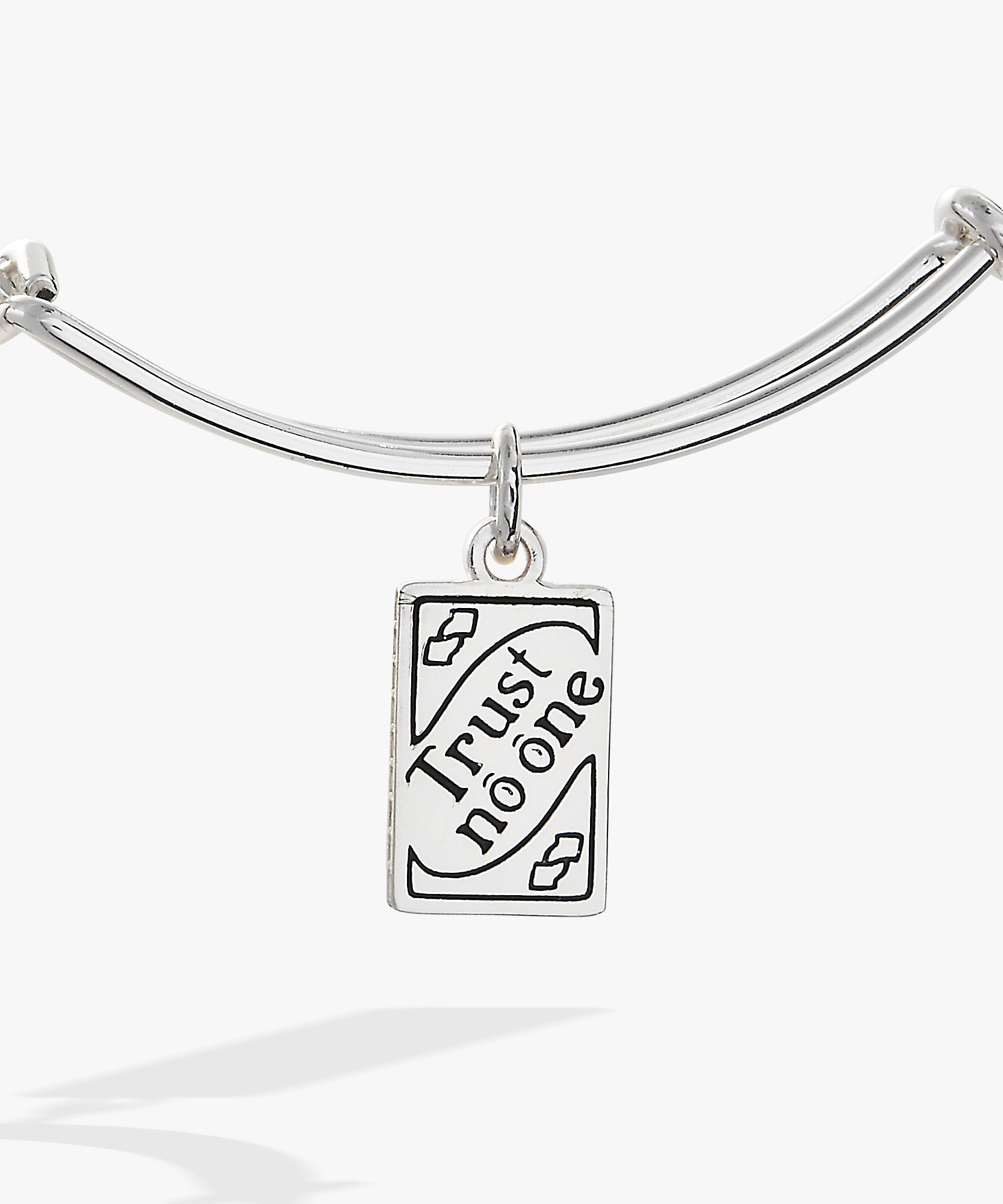 UNO™ “Trust No One” Charm Bangle