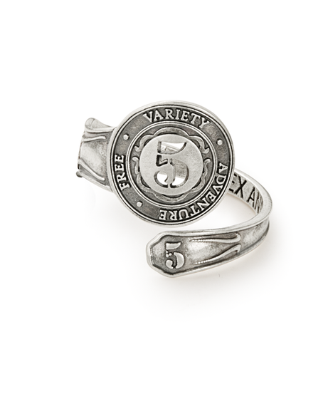Number 5 Spoon Ring | Free, Variety, and Adventure