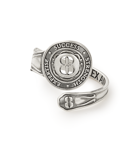 Number 8 Spoon Ring | Expertise, Success, and Strength