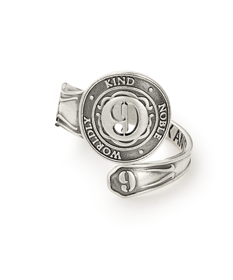 Number 9 Spoon Ring | Worldly, Kind, and Noble