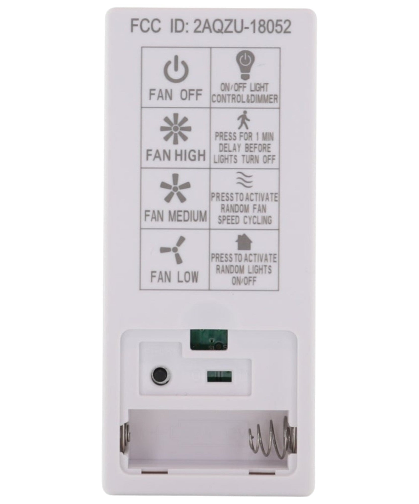 Anderic RRTRA049G1M Replacement Ceiling Fan Remote Control For Harbor Breeze 2AQZU-18052 | 304 MHz