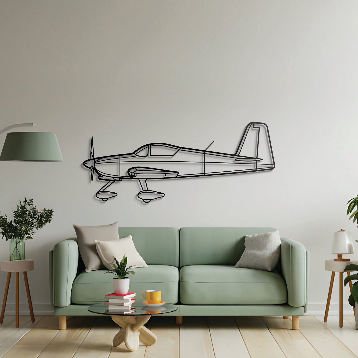 RV-7 Metal Aircraft Wall Art - NCP0122