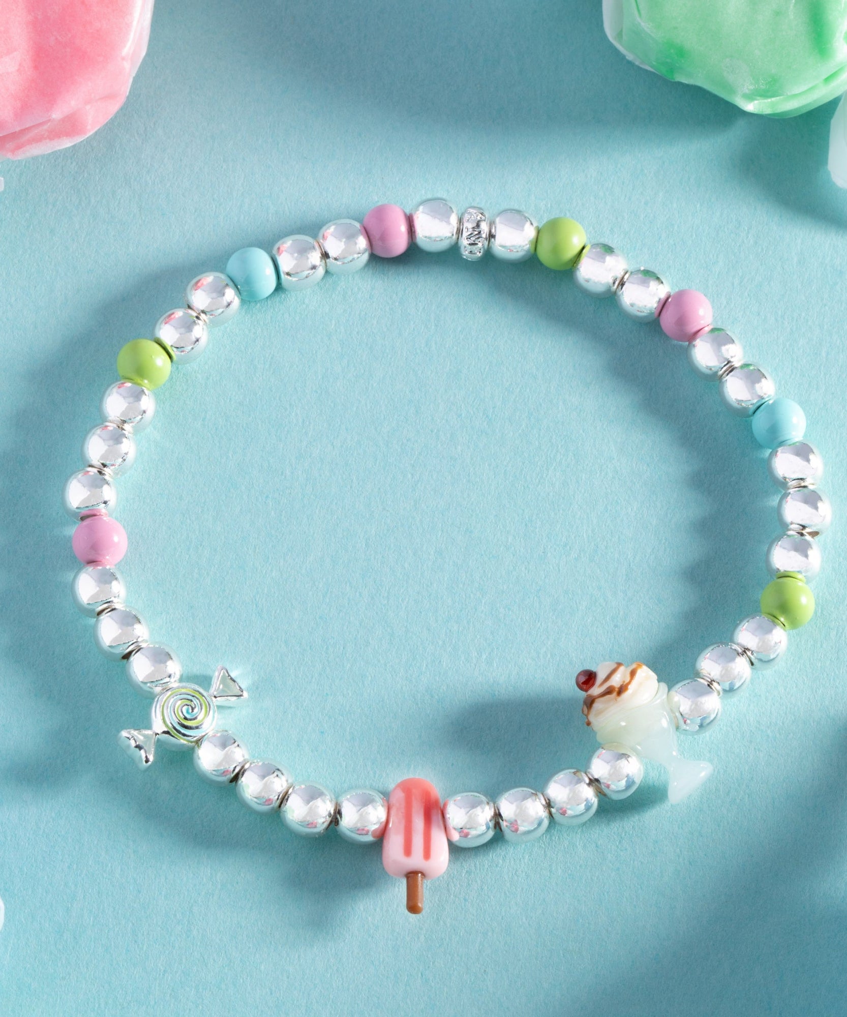 Sweet Treats Love Language Stretch Bracelet