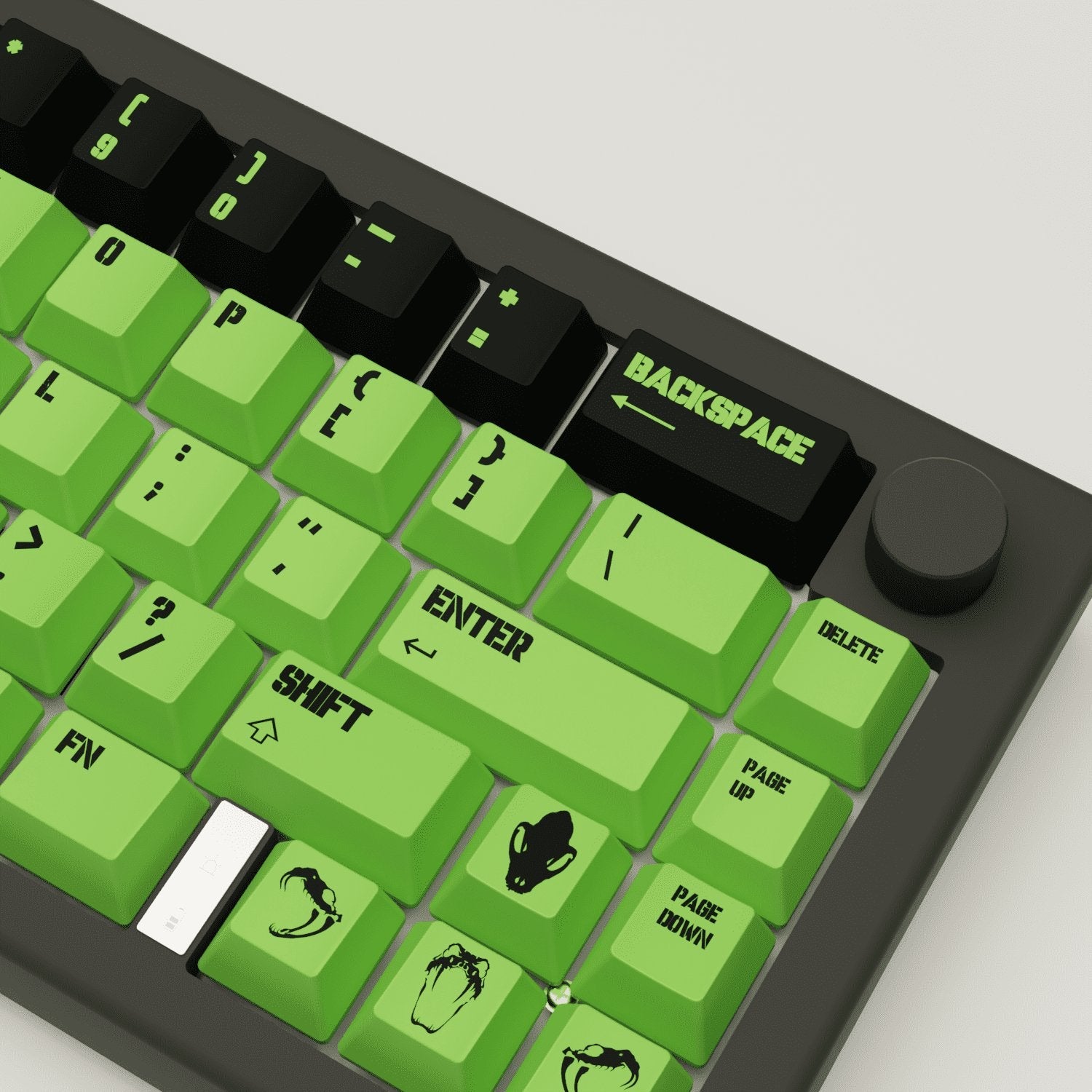 Venomous Design Keycaps and Mechanical Keyboard