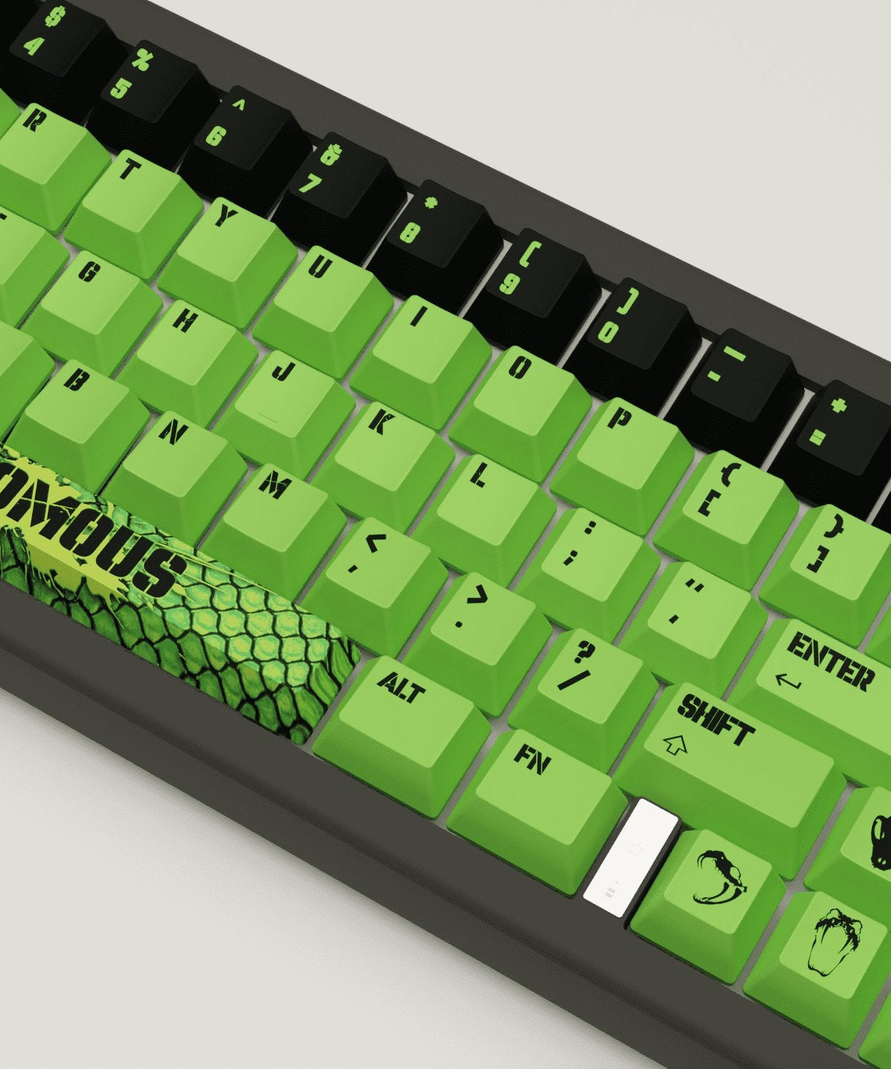 Venomous Design Keycaps and Mechanical Keyboard