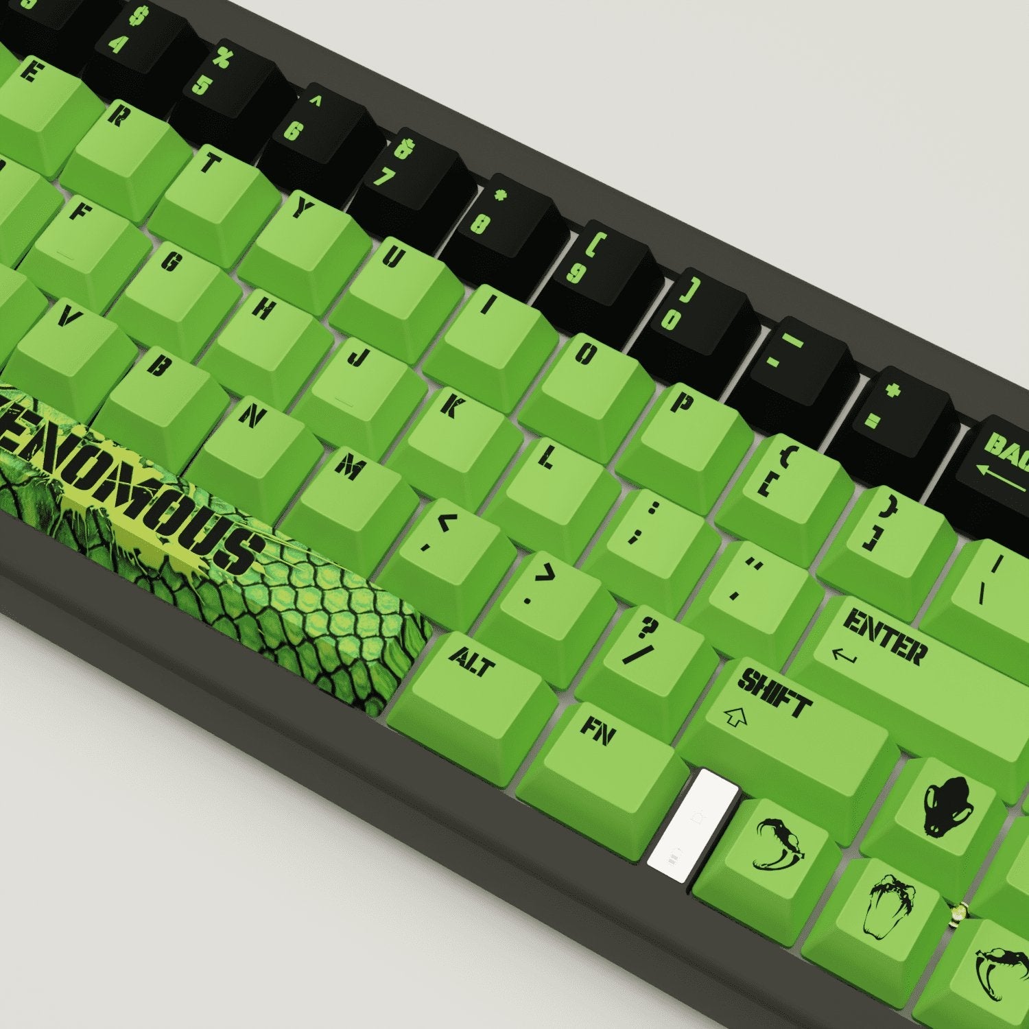 Venomous Design Keycaps and Mechanical Keyboard