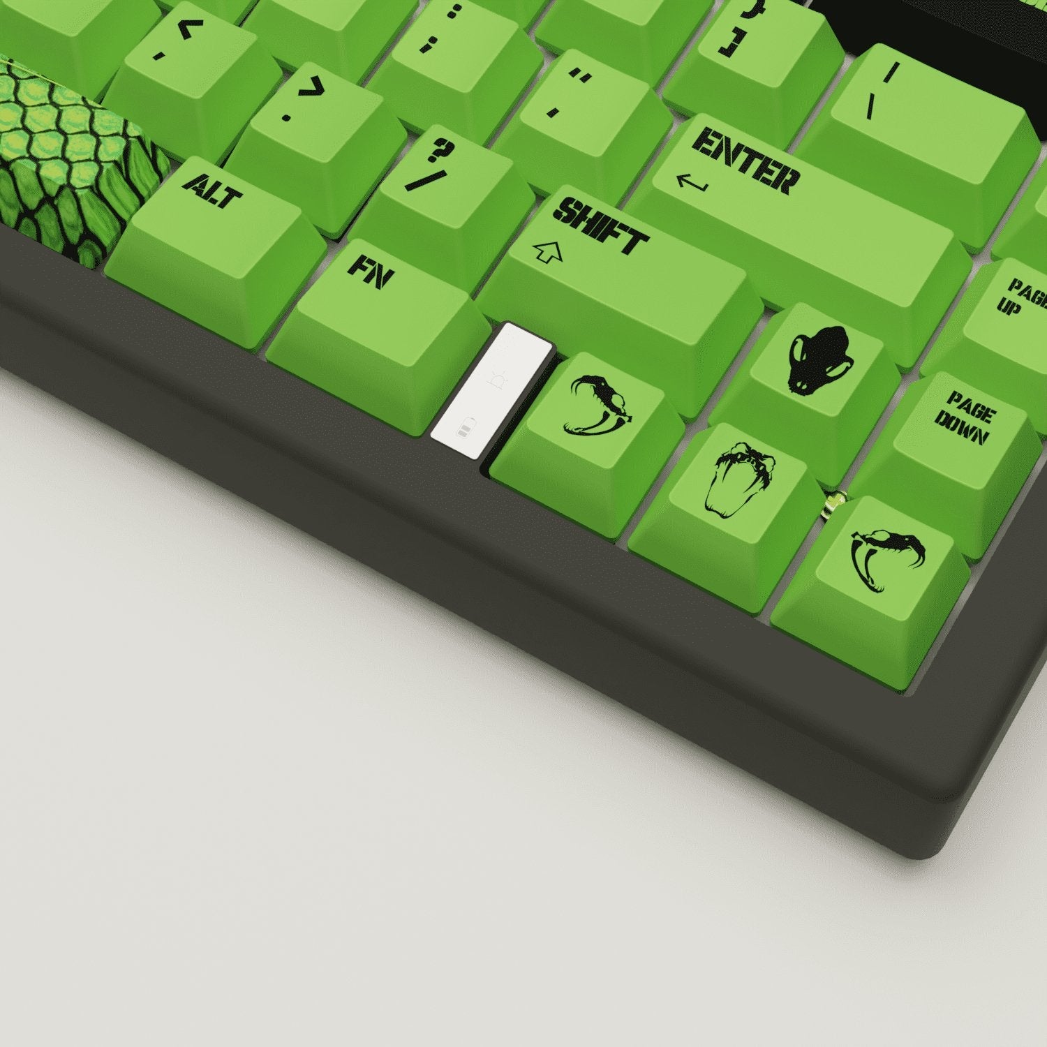 Venomous Design Keycaps and Mechanical Keyboard