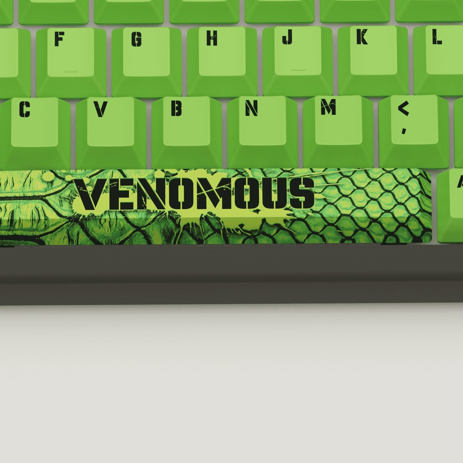 Venomous Design Keycaps and Mechanical Keyboard