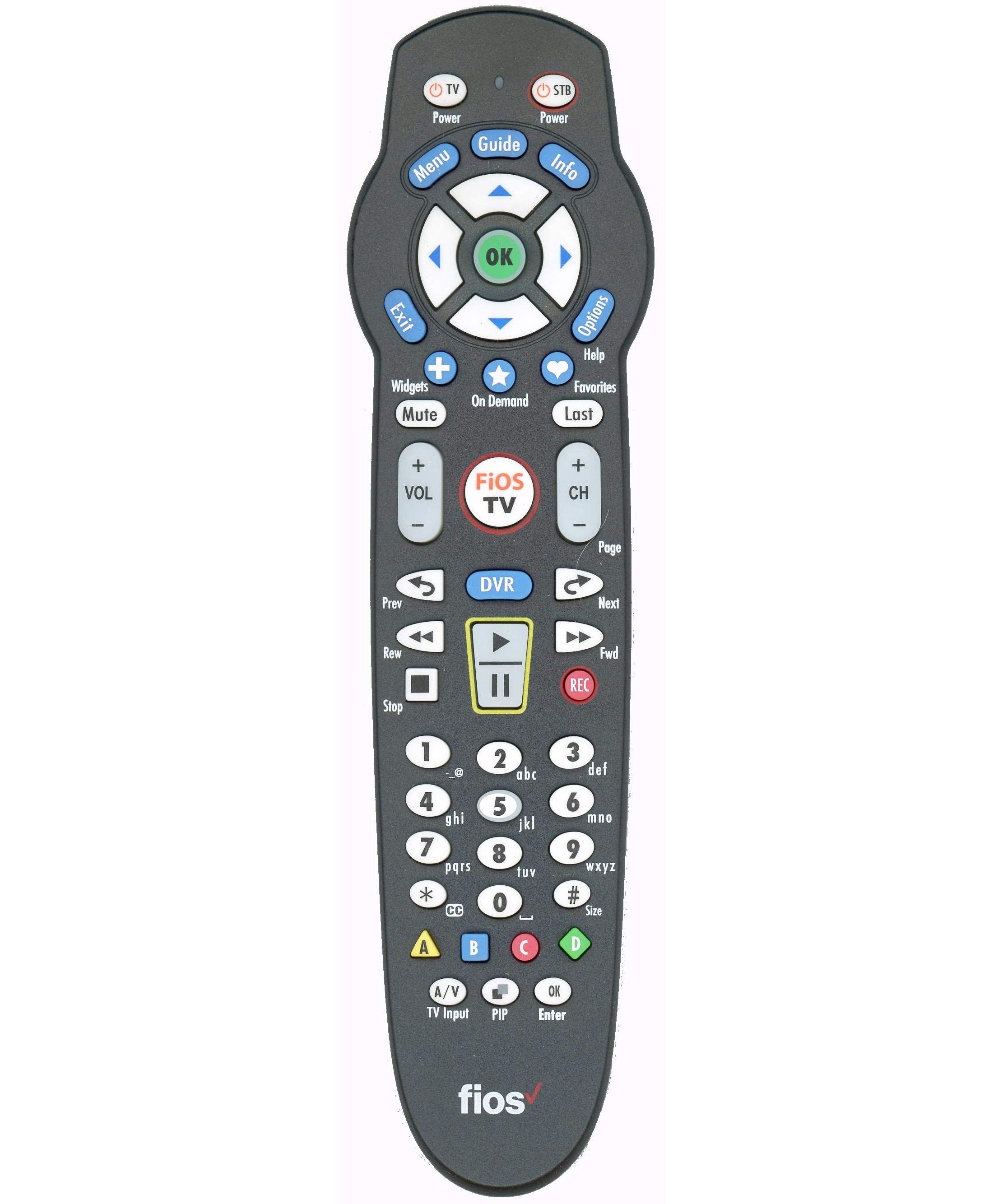 Verizon P265v5 FiOS Cable TV Remote Control - P265v5