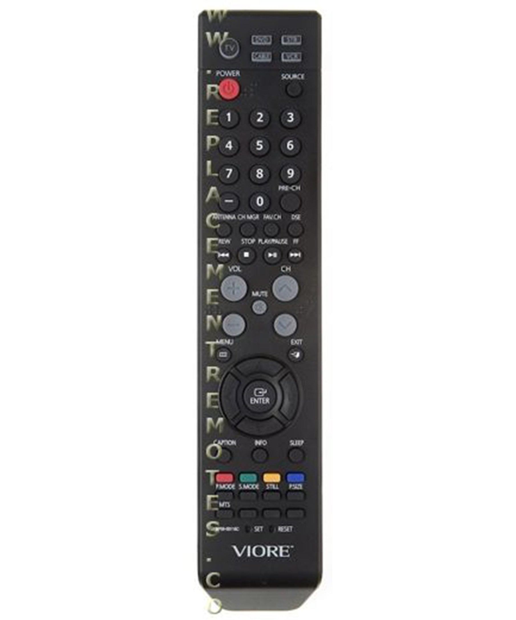 Viore BP5900116C TV Remote Control