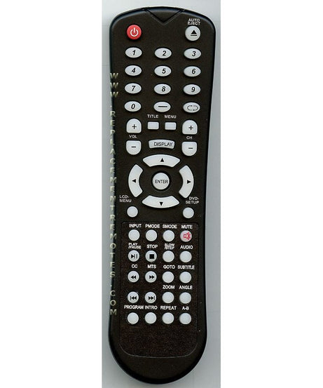 Viore QTD7.820.12 TV/DVD Remote Control