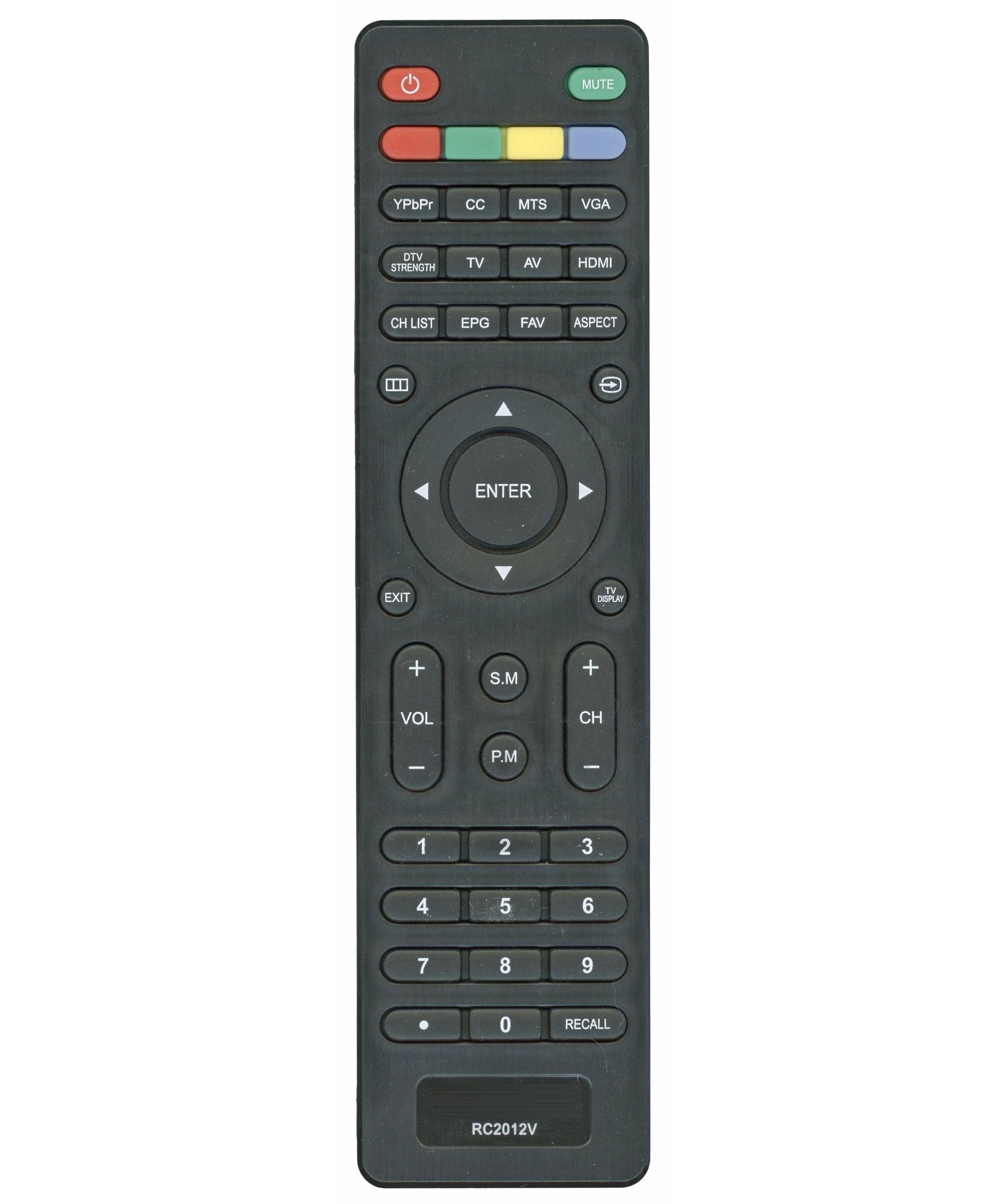 Viore RC2012V TV Remote Control