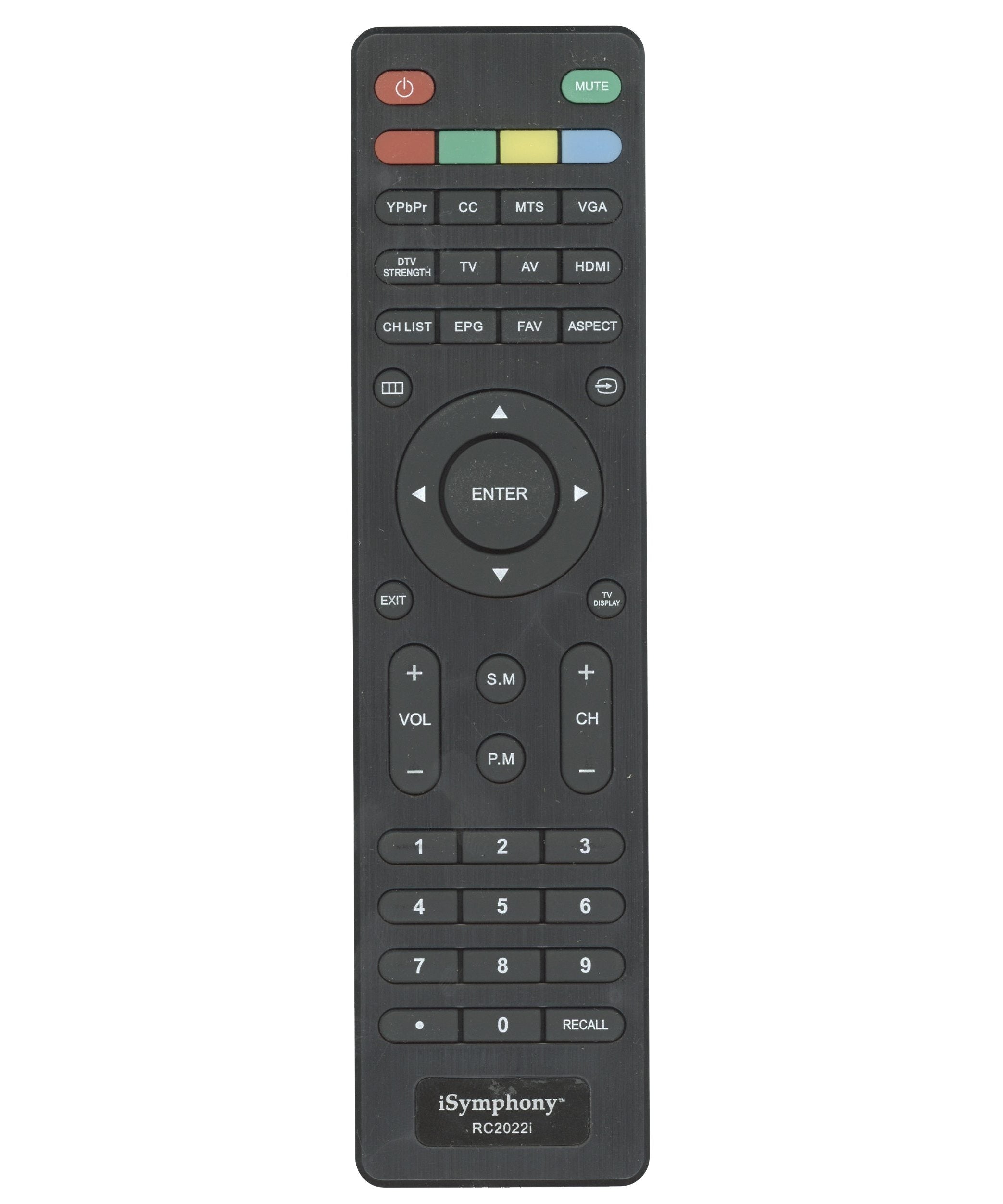 Viore RC2022i for iSymphony TV Remote Control
