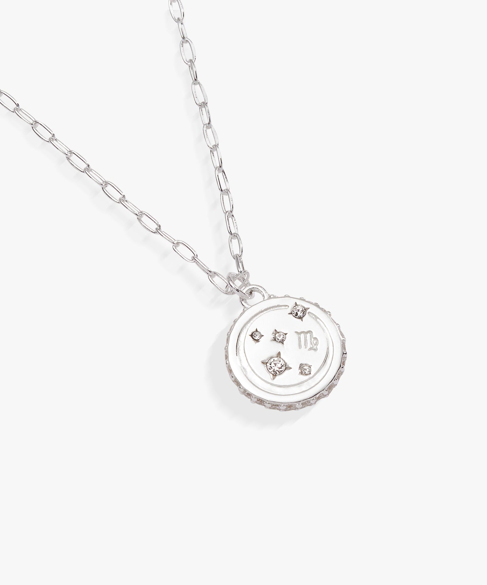 Virgo Zodiac Precious Necklace