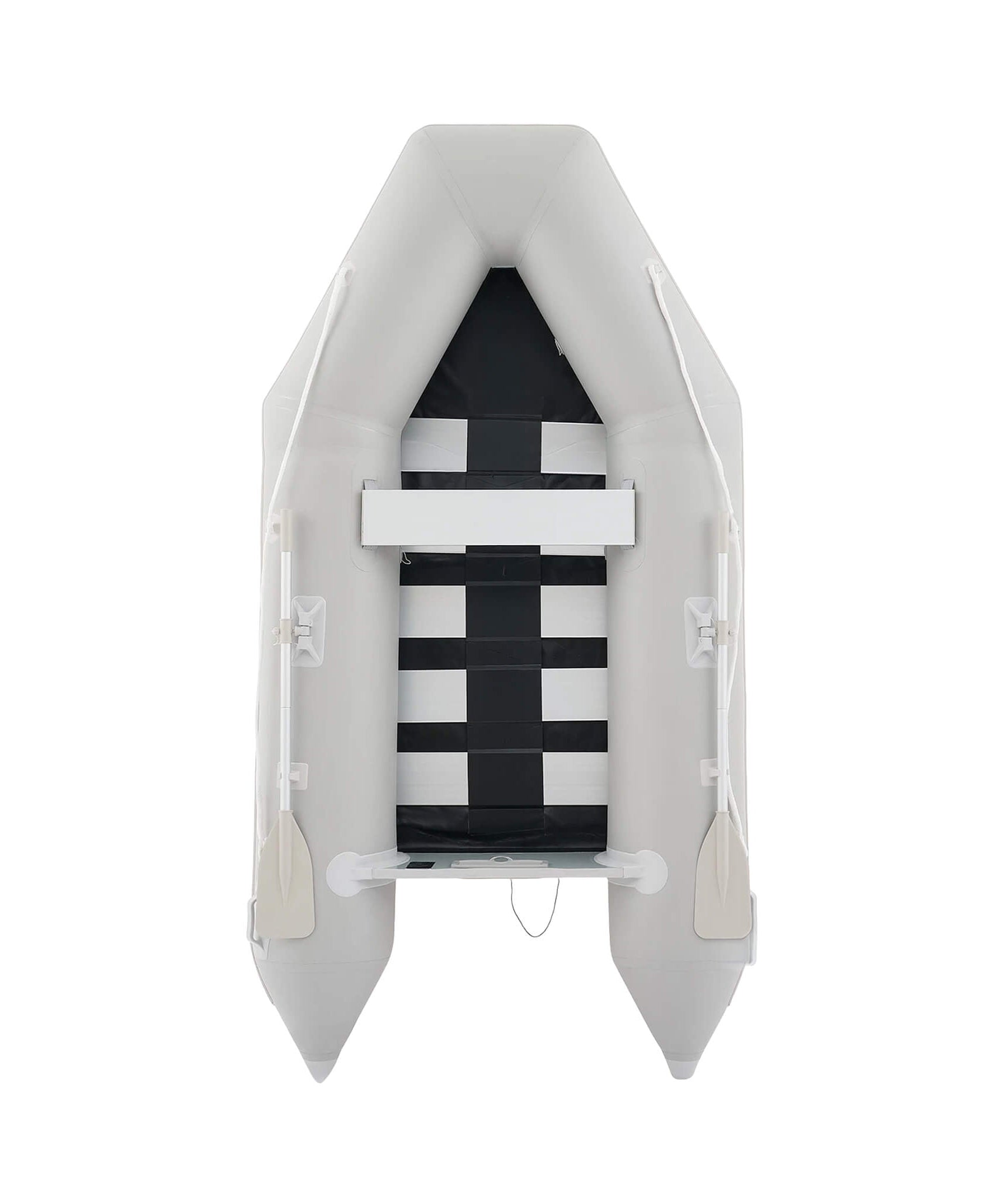 Virtue US 10FT 4-Person Heavy-Duty Inflatable Dinghy Transom Sport Tender Boat (SAK98153)