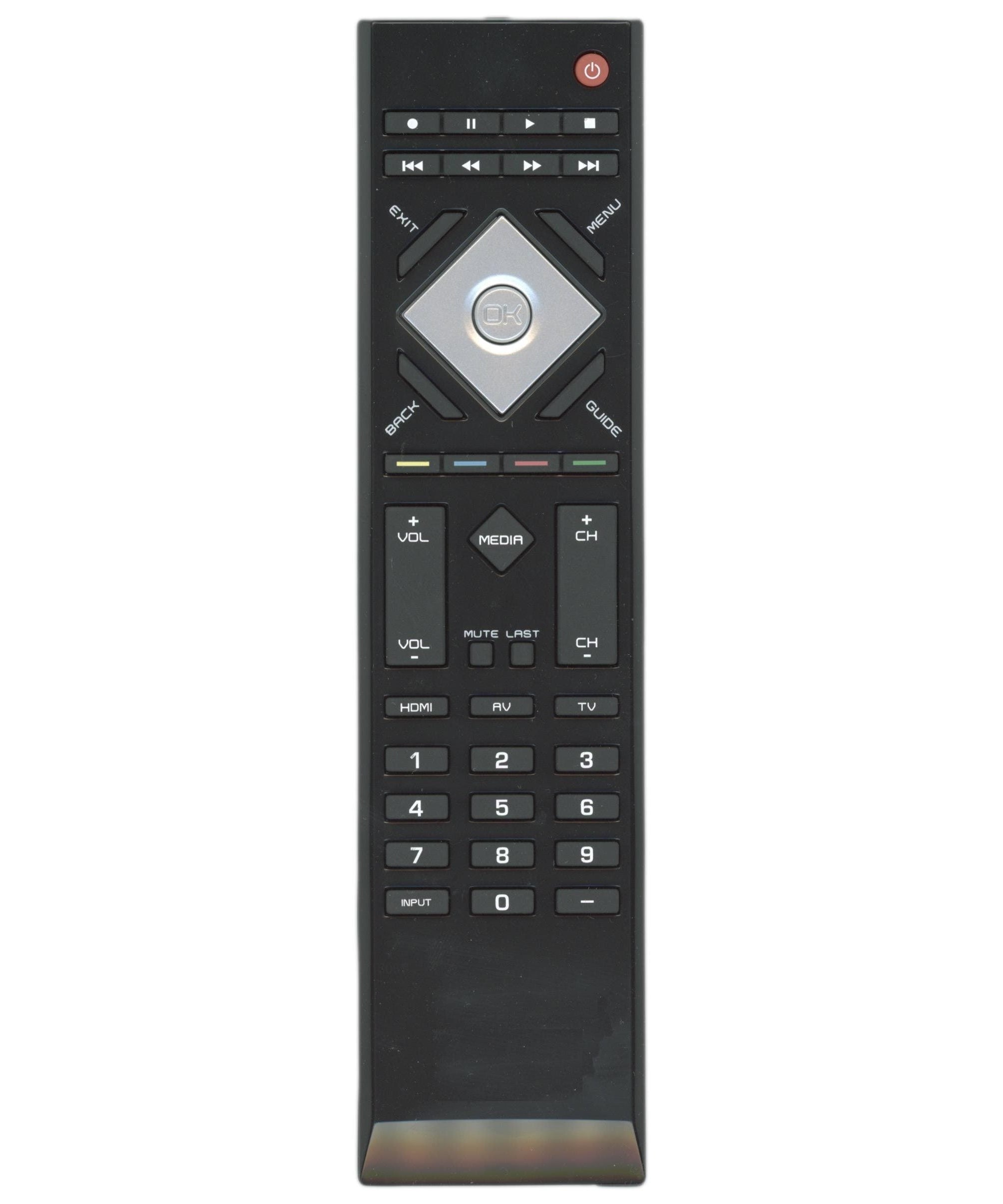 Vizio VR15 TV Remote Control - RC-R7050-20, E470VLE