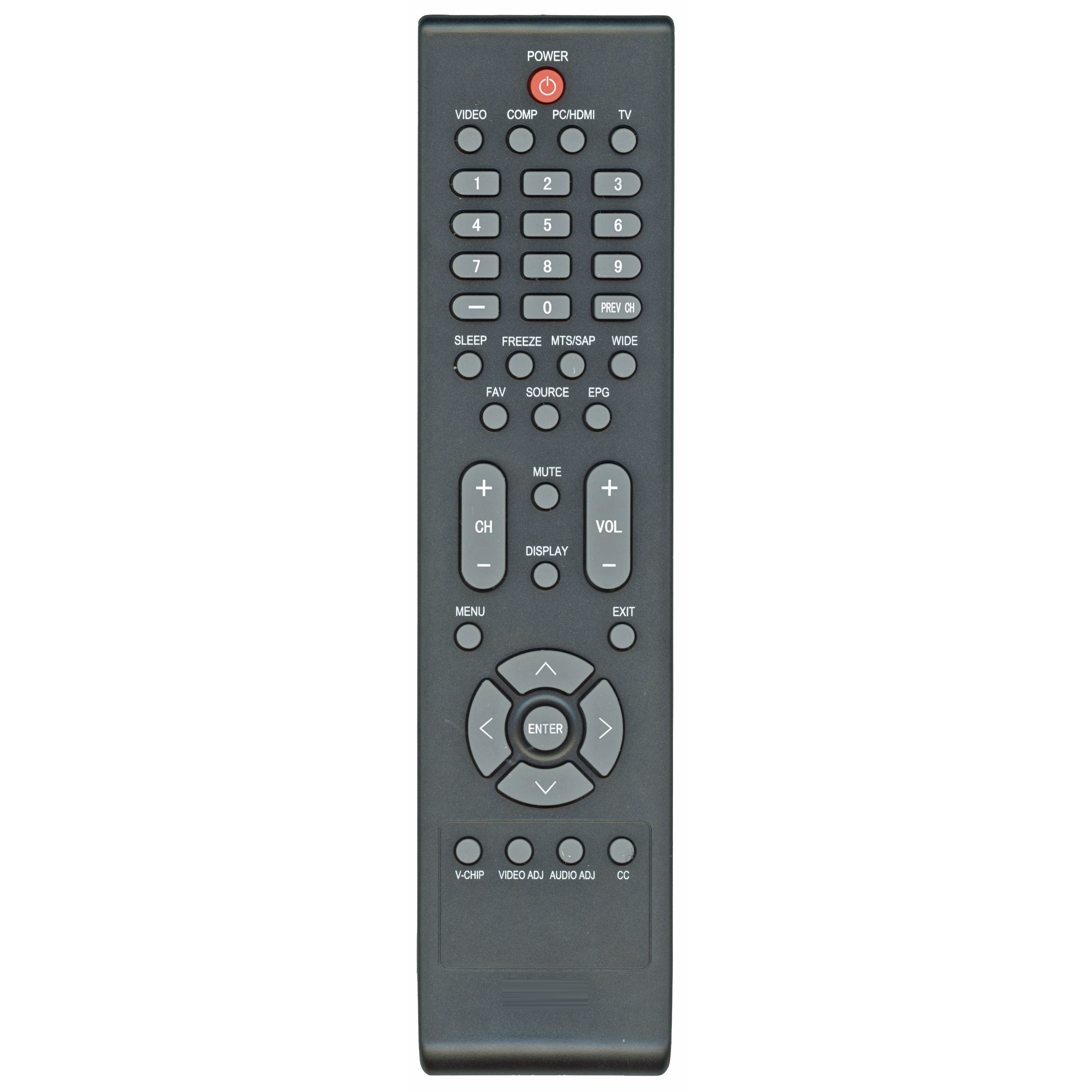 Vizio VR6 TV Remote Control - 098GRABD3NEVZC