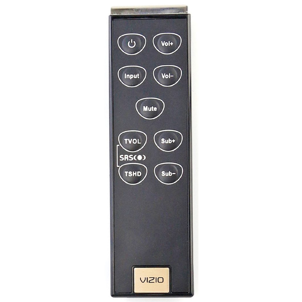 Substitute for Vizio VR8S Sound Bar Remote Control [RRVSB210]