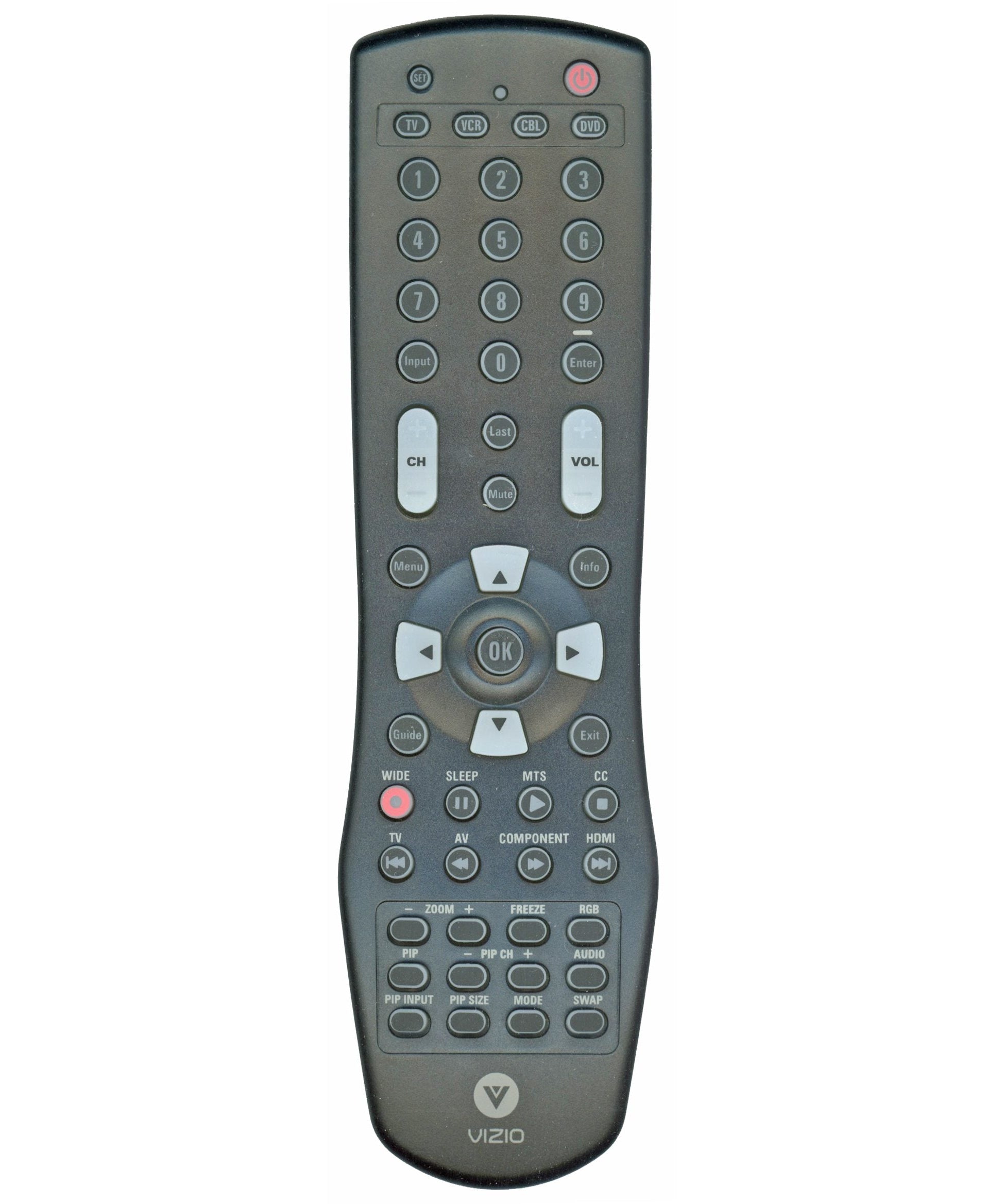 Vizio VUR6 TV Remote Control