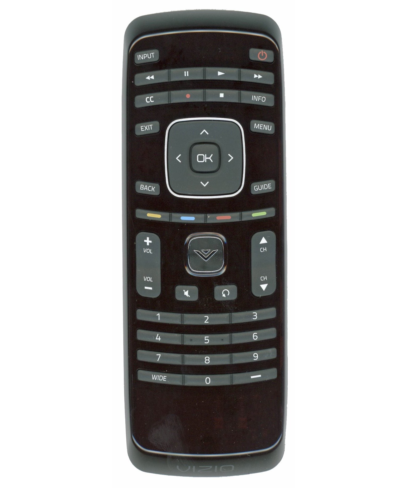 Vizio XRT100 XRD1TV TV Remote Control