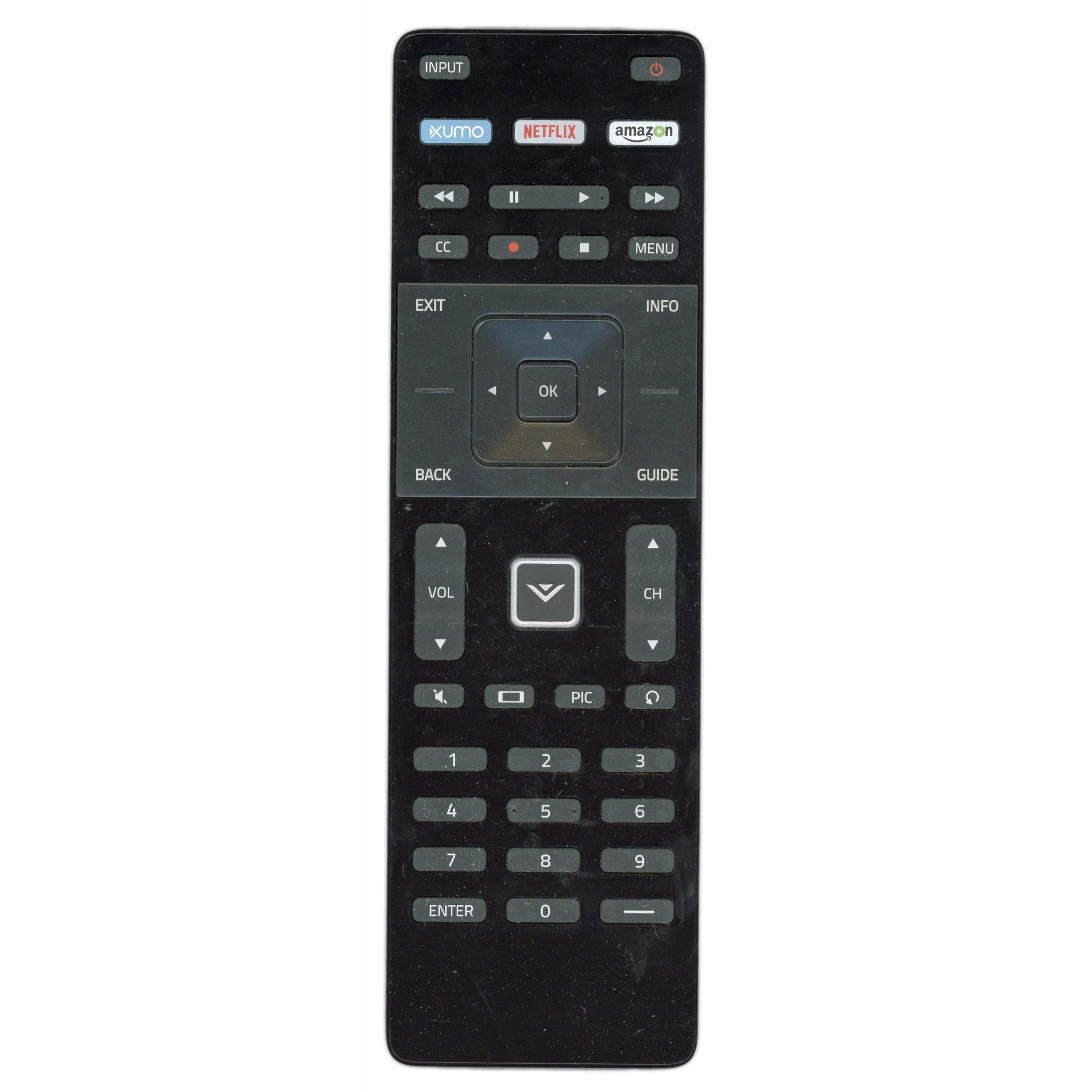 Vizio XRT122.v3 Smart TV Remote Control  - 398GR14BEVZY0005DP