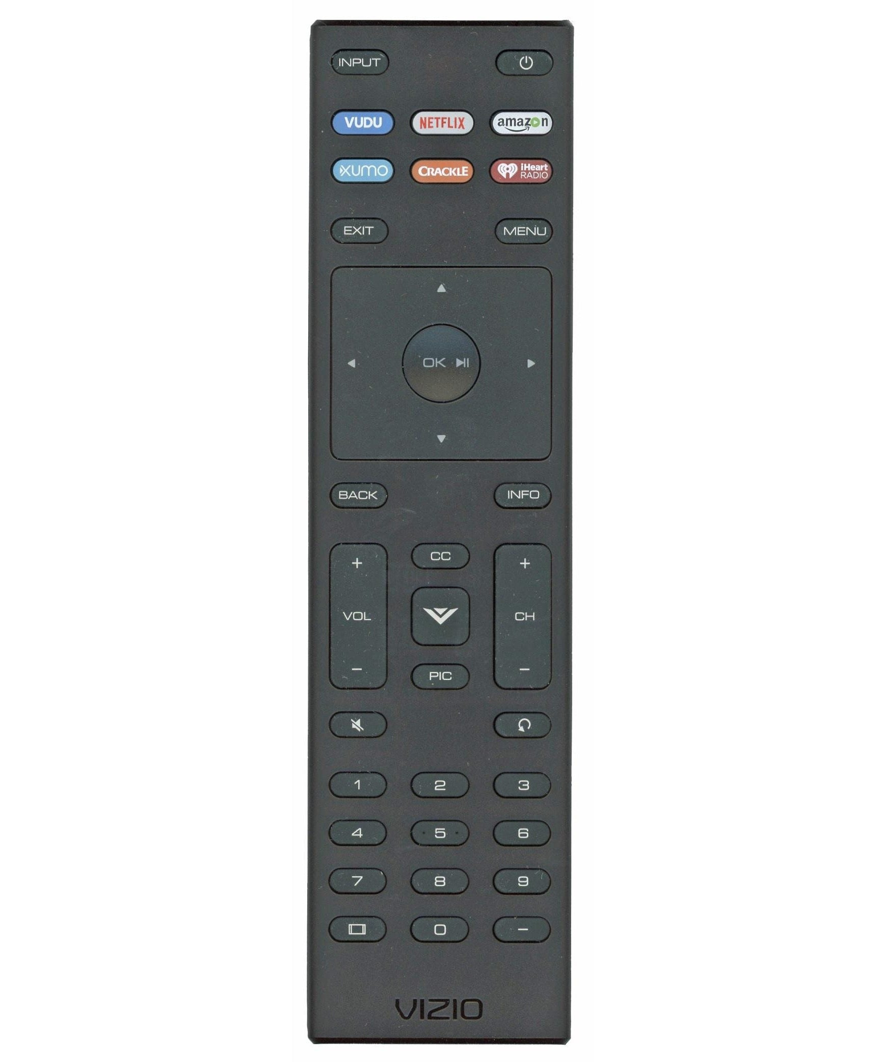 Vizio XRT136 TV Remote Control - 60015FA00600G
