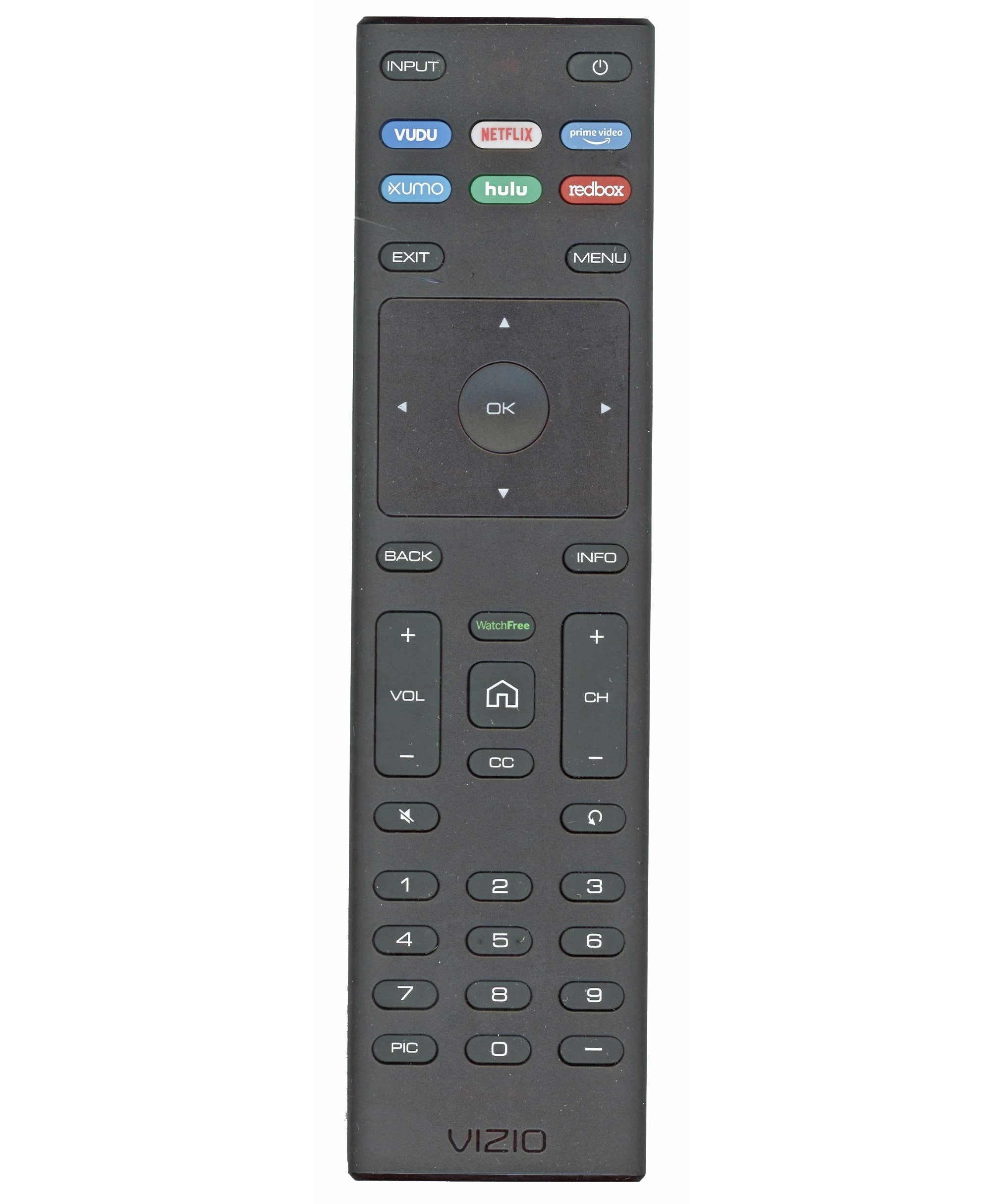 Vizio XRT136 TV Remote Control - 111200133