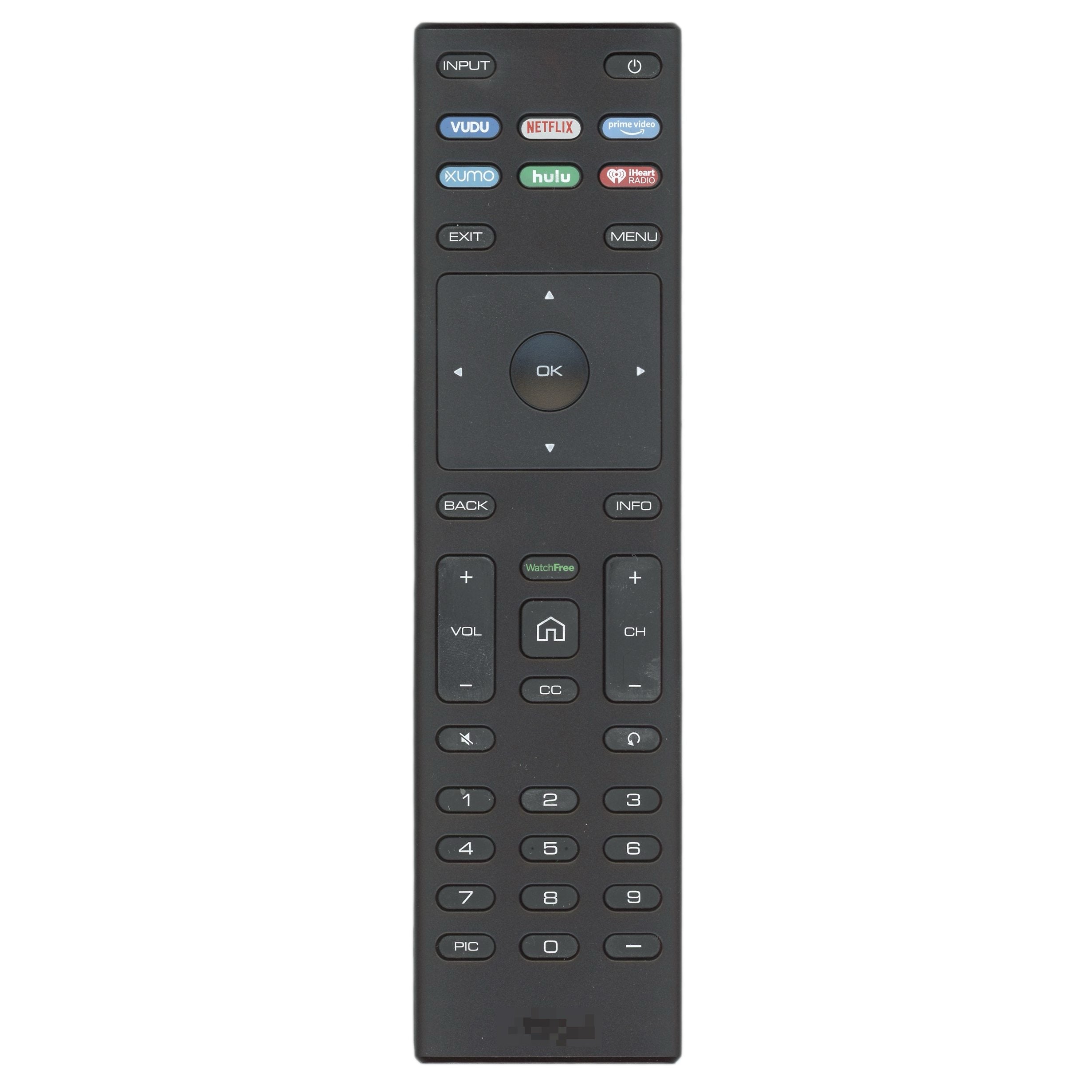 Vizio XRT136 TV Remote Control - 398GR14BEVZY0010DP